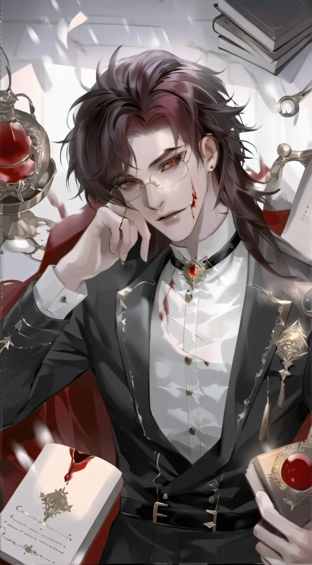ai character: Alexander Lewiston background