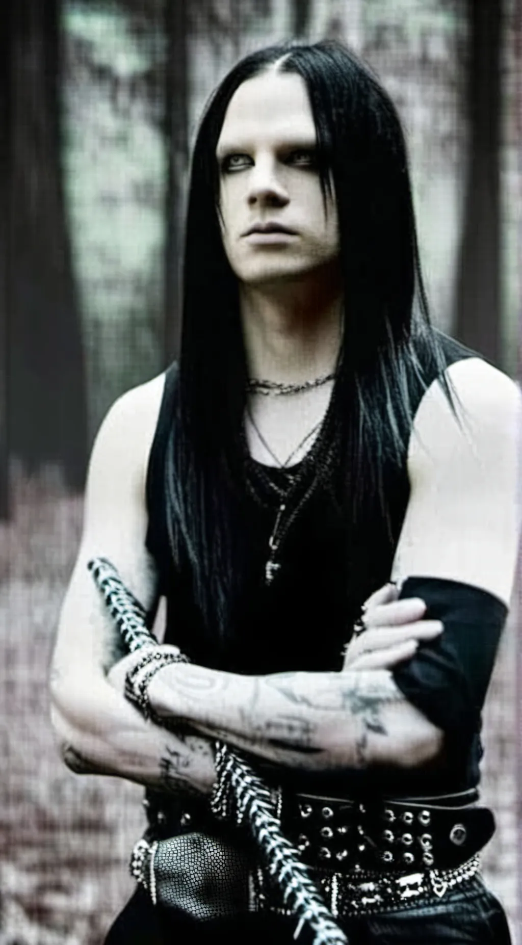 ai character: Joey jordison  background