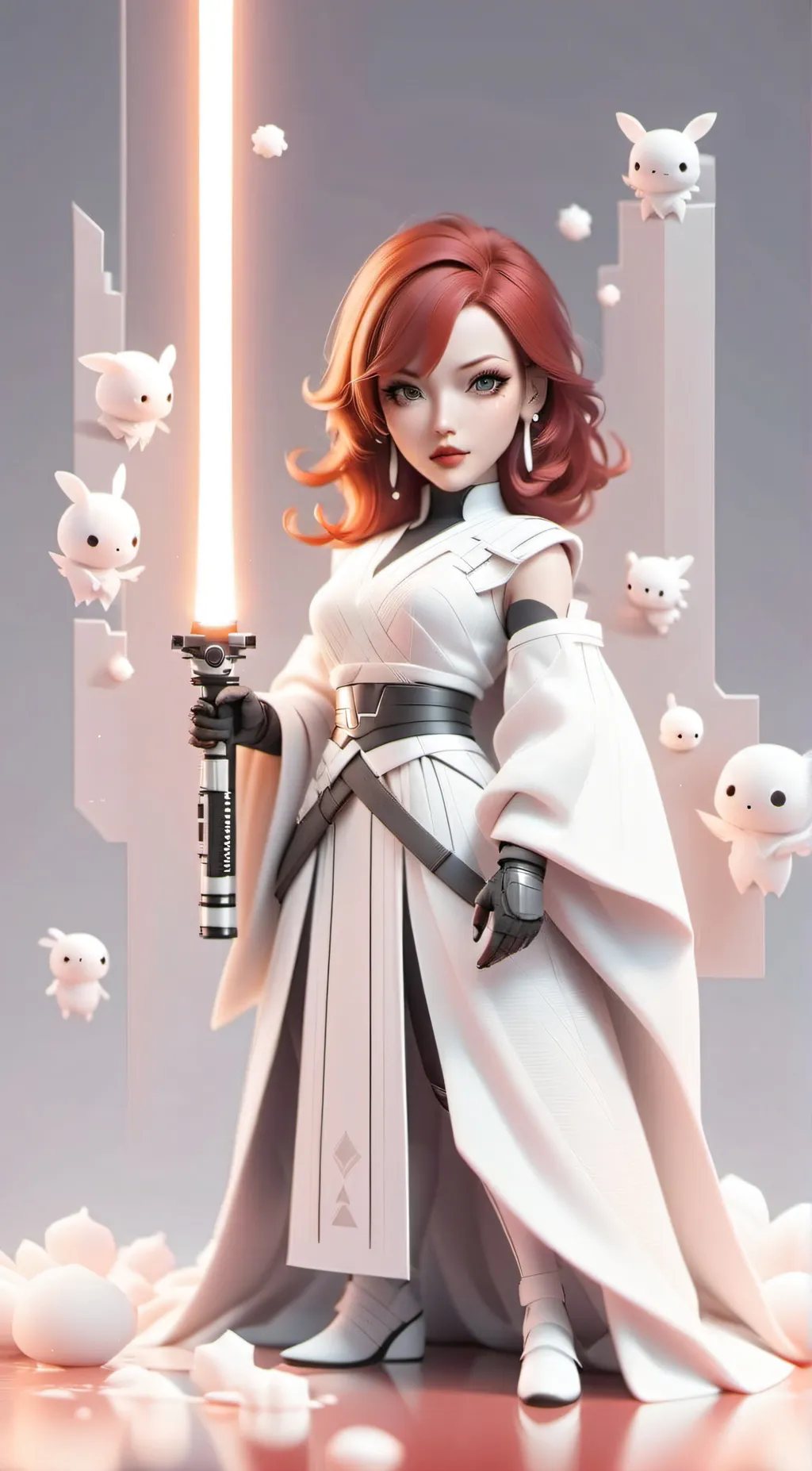 ai character: Lilly background