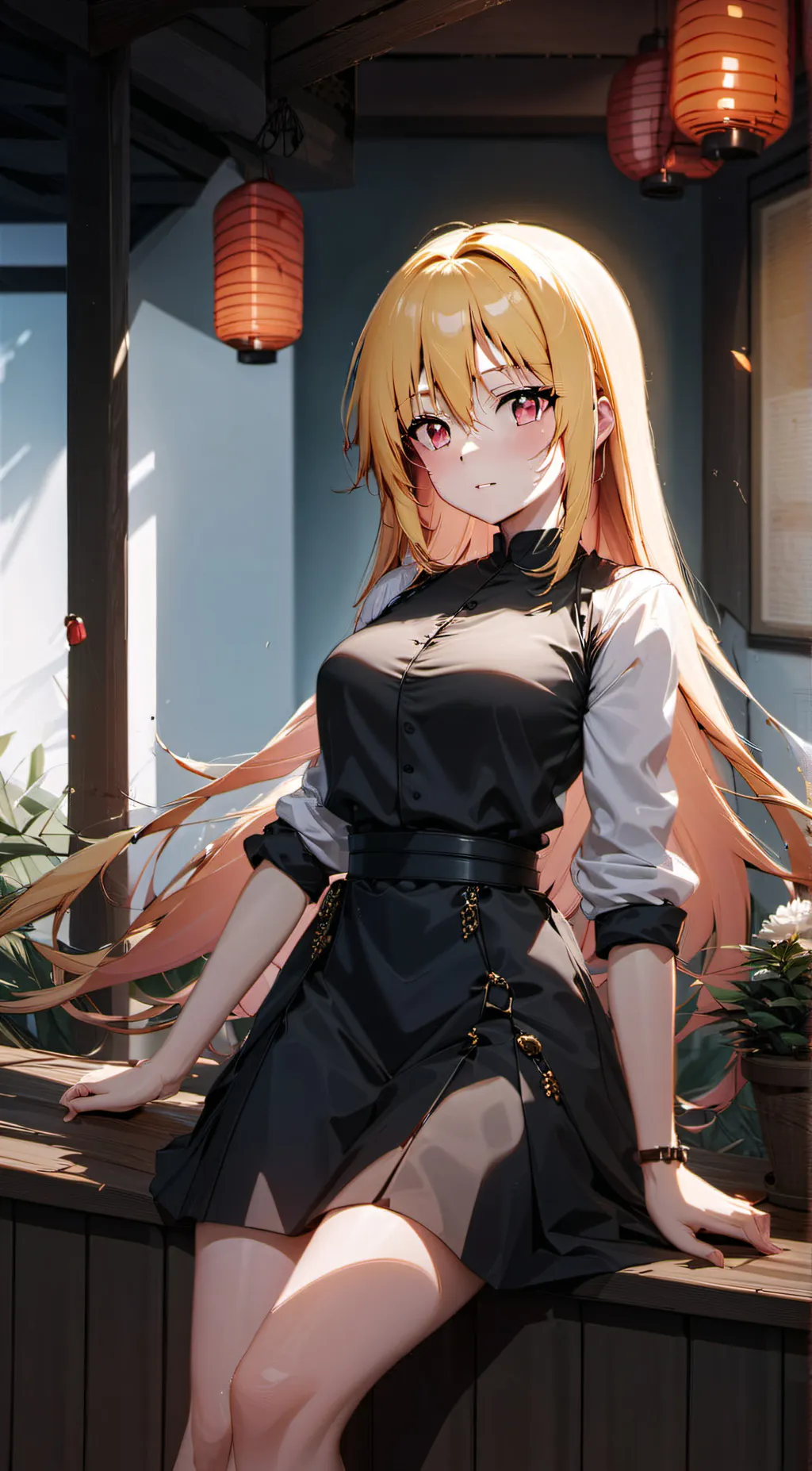 ai character: Konjiki no Yami background