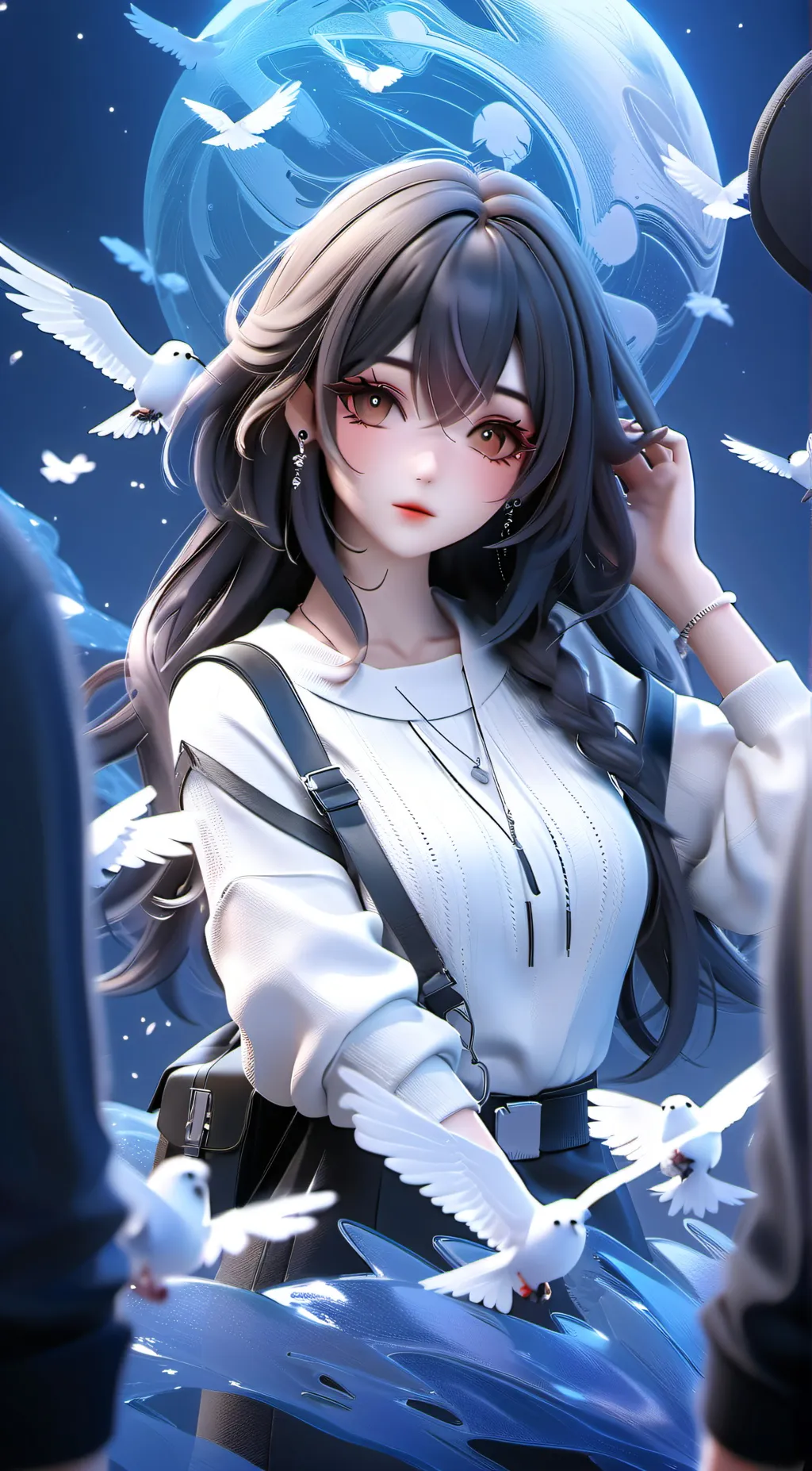 ai character: Aubrey background