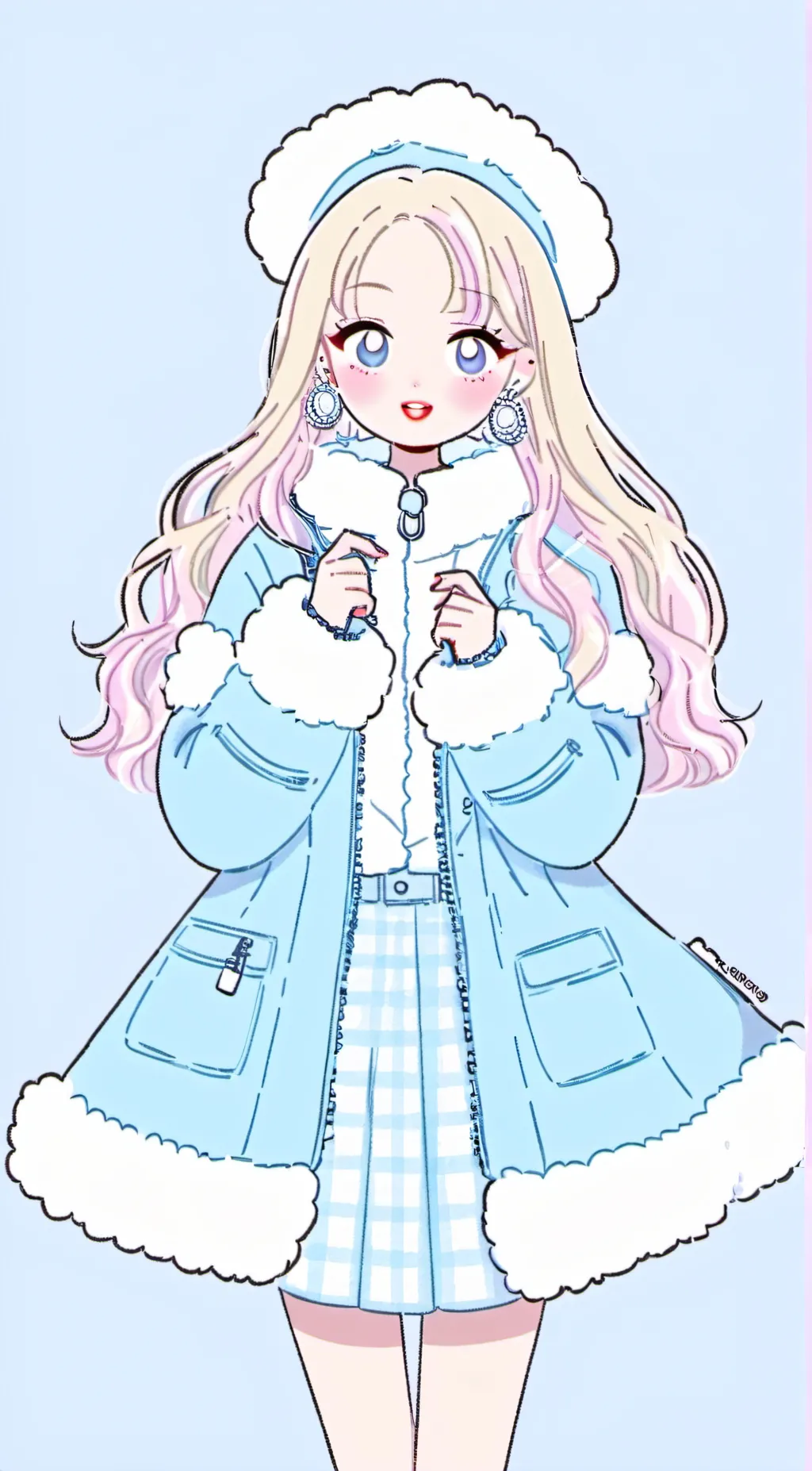 ai character: Mochi background