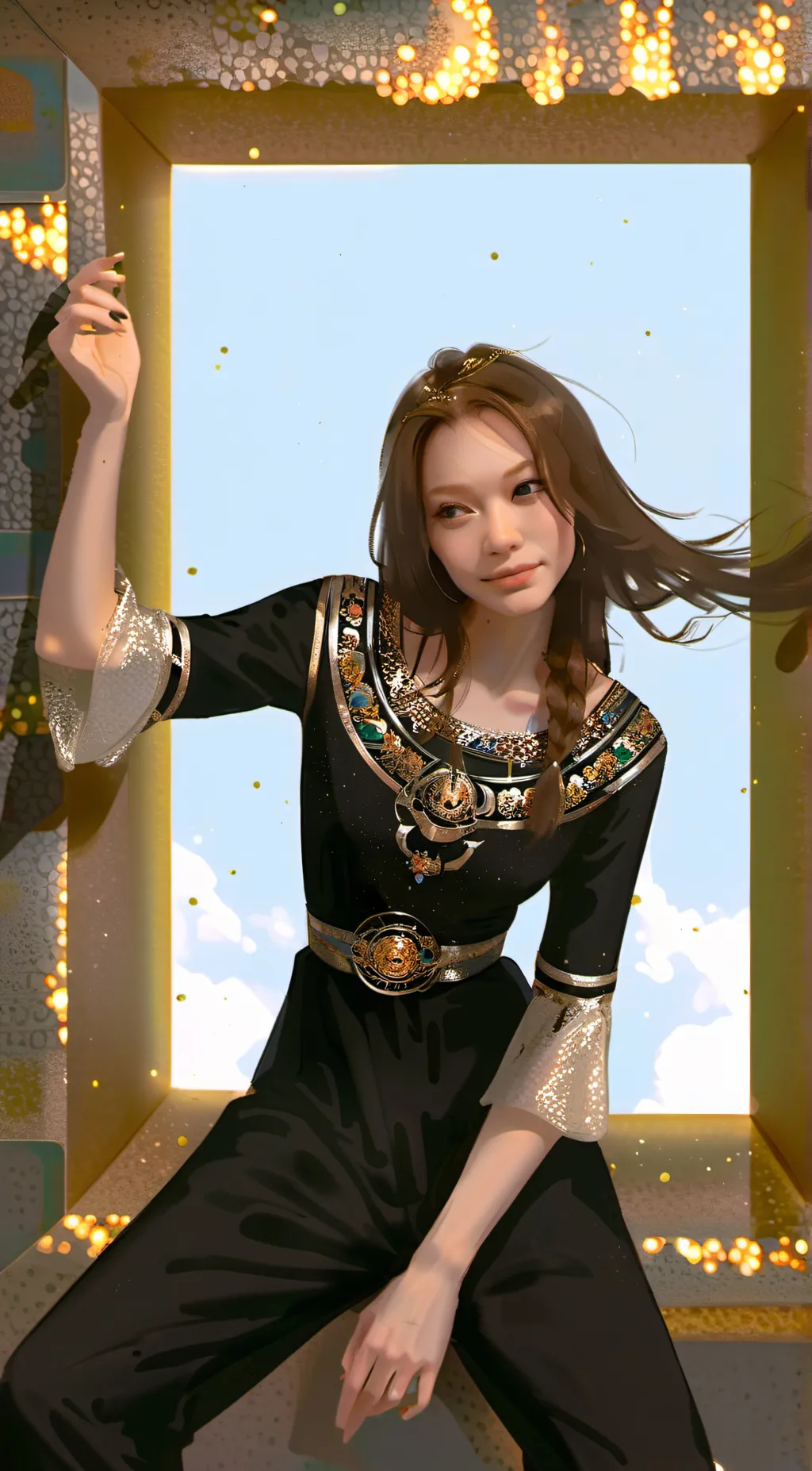 ai character: elisa background