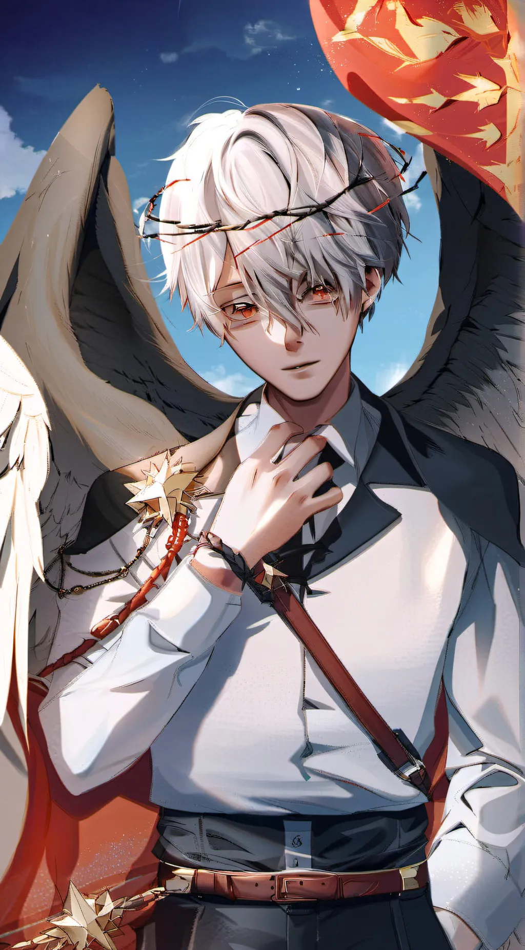 ai character: Feran King background