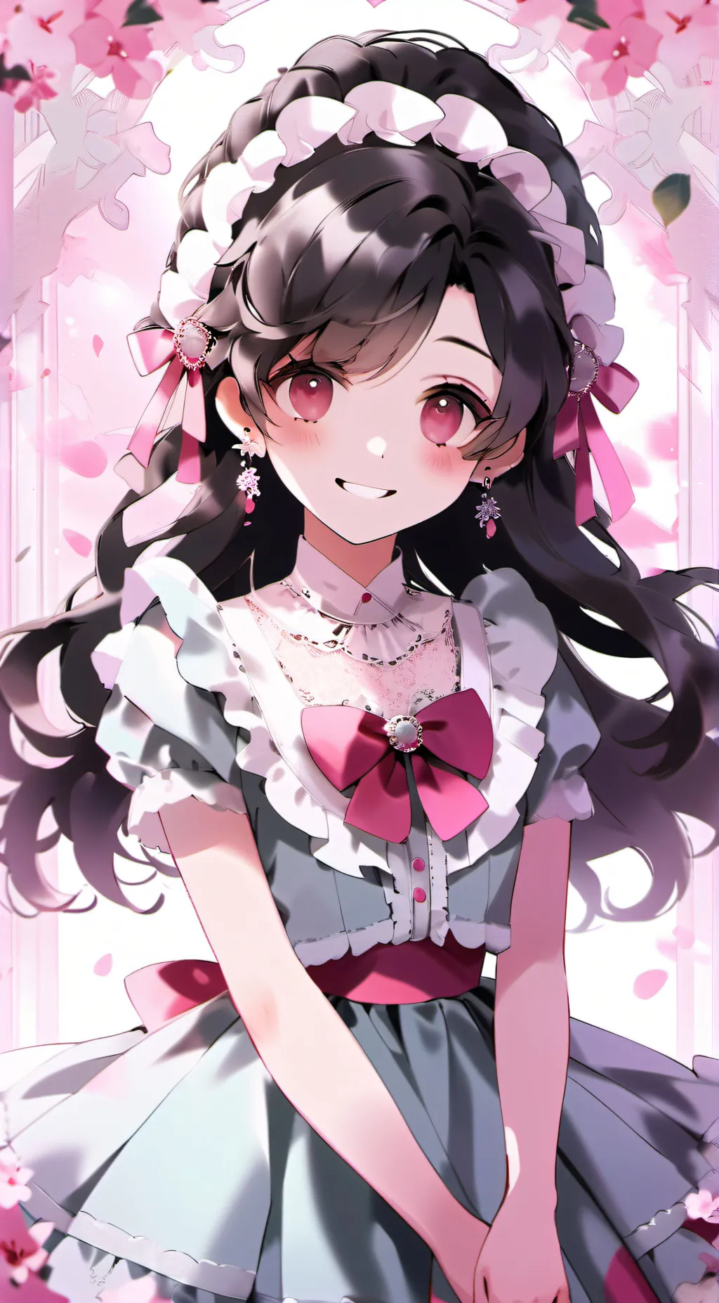 ai character: Luna background