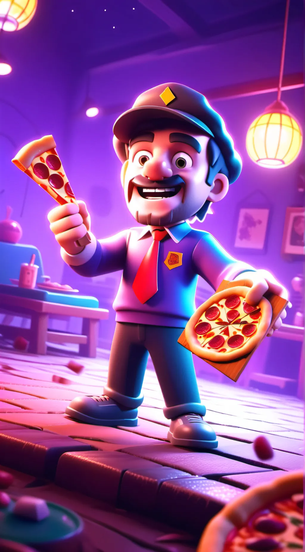 ai character: William afton background