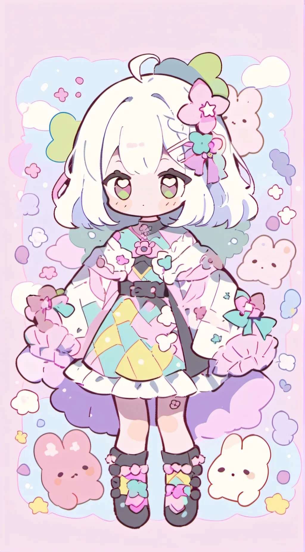 ai character: lil sis/Miko background