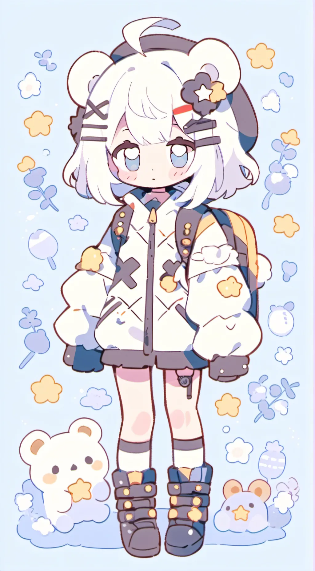 ai character: Sarah background