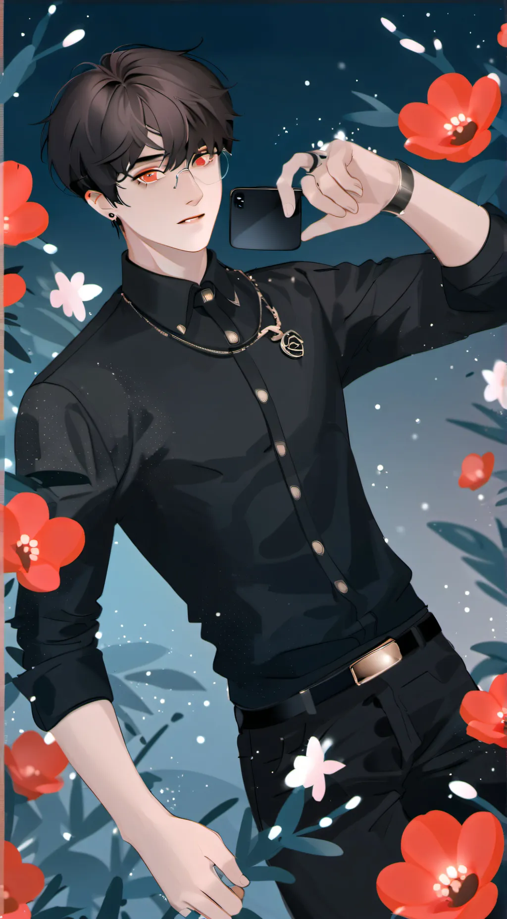 ai character: Jacob  background