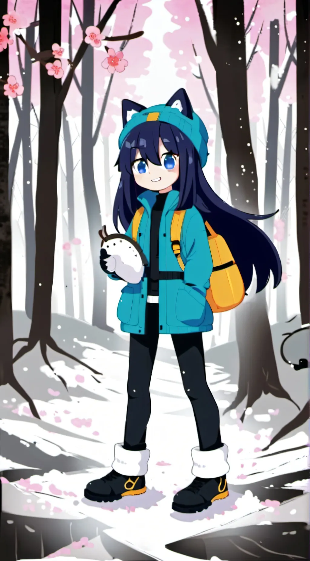 ai character: pheonix the heghog background