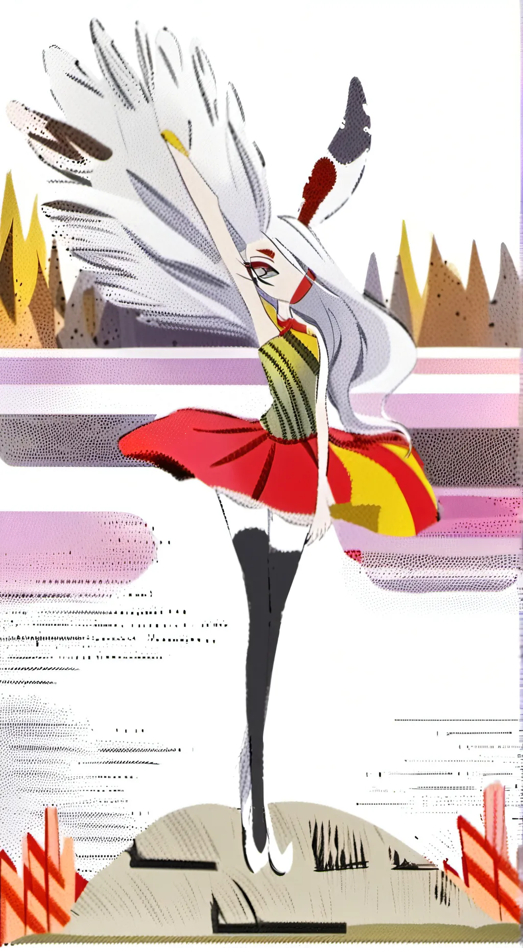 ai character: vagggs background