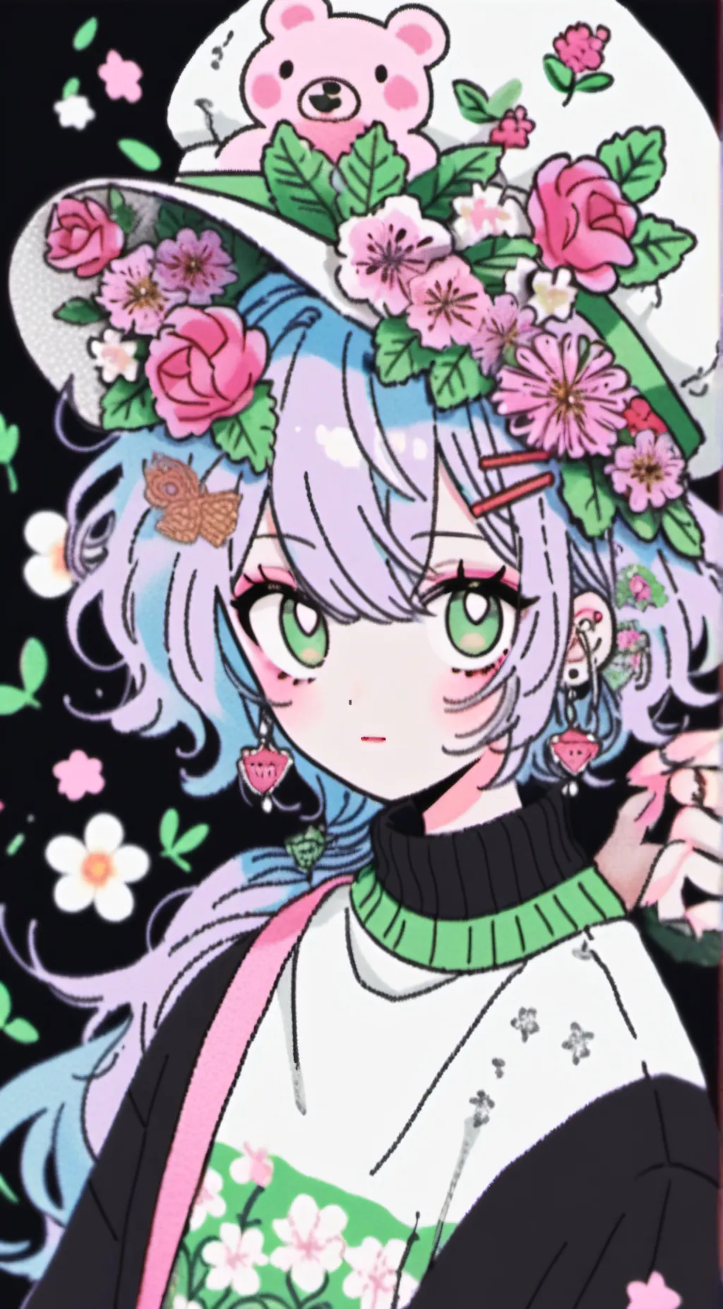ai character: Johnny's girlfrien background