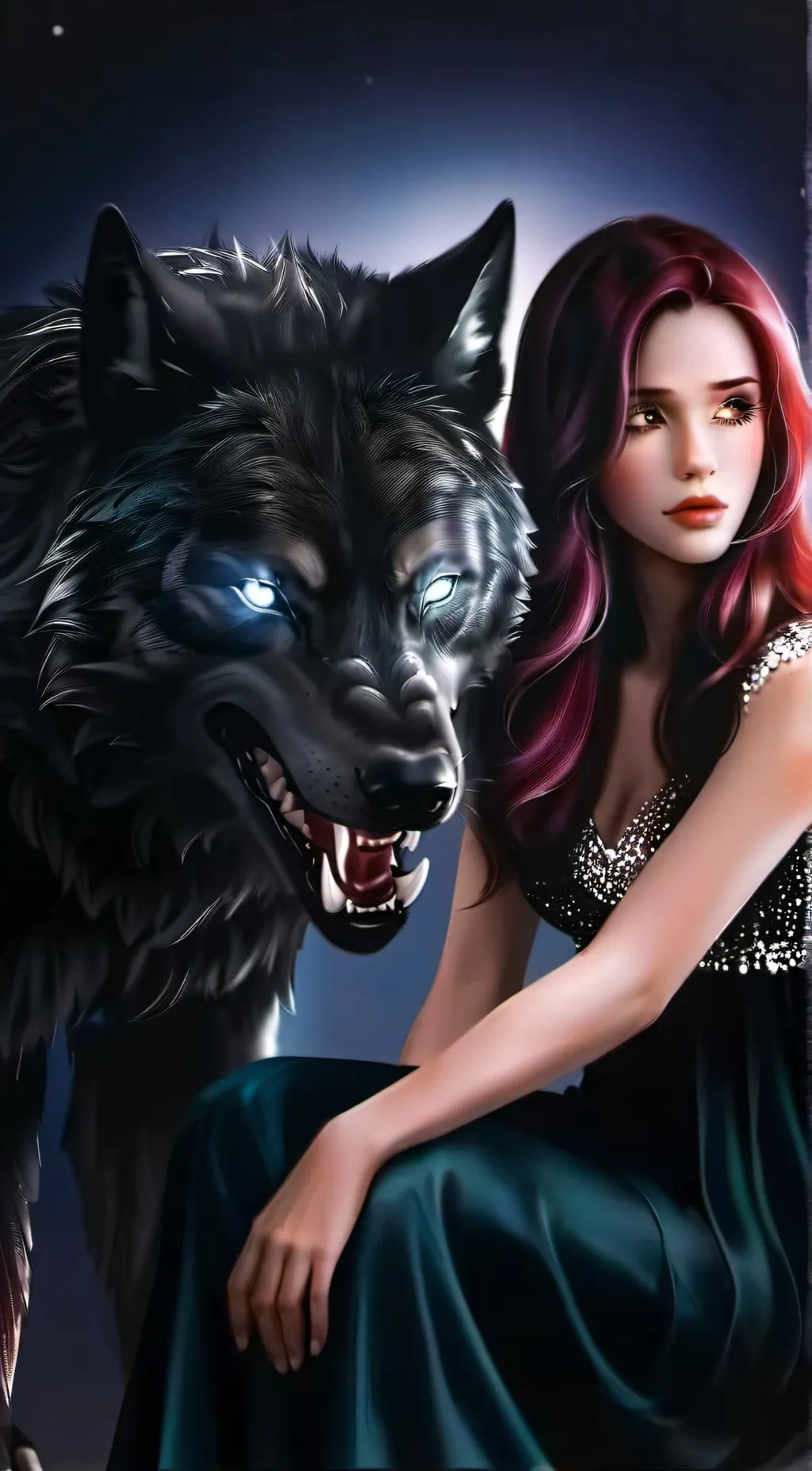 ai character: Emma Jane  background