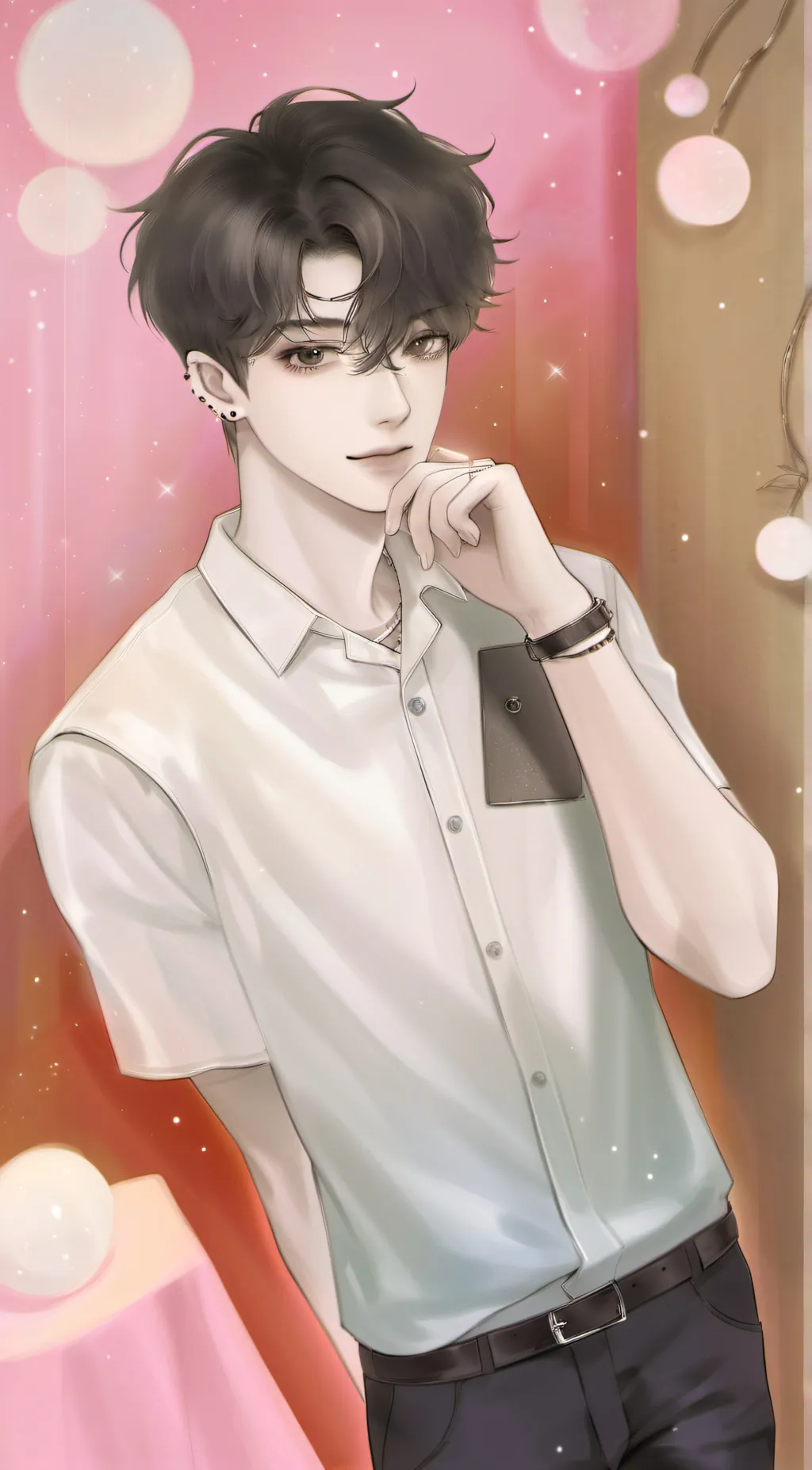 ai character: cam background