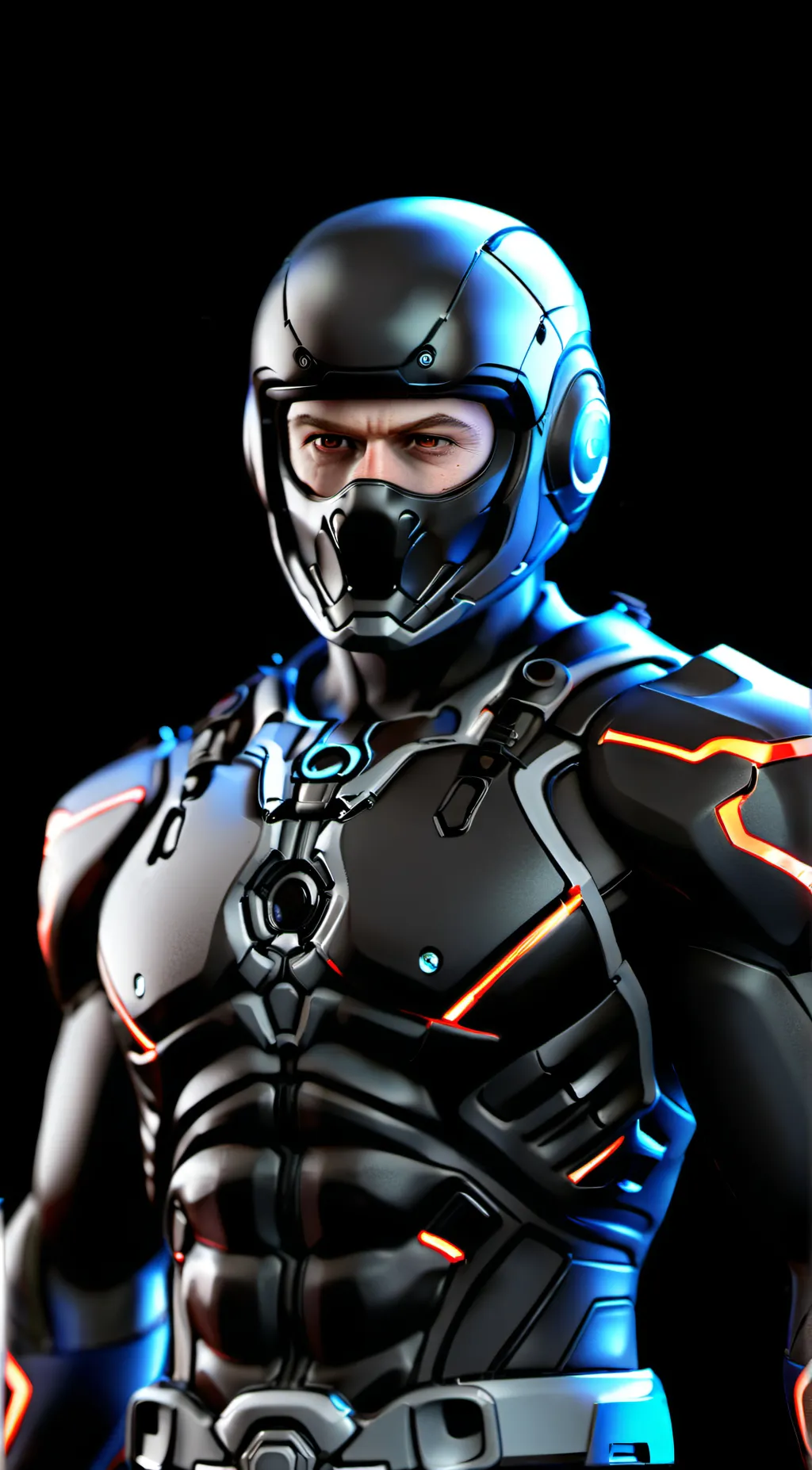 ai character: F0X background