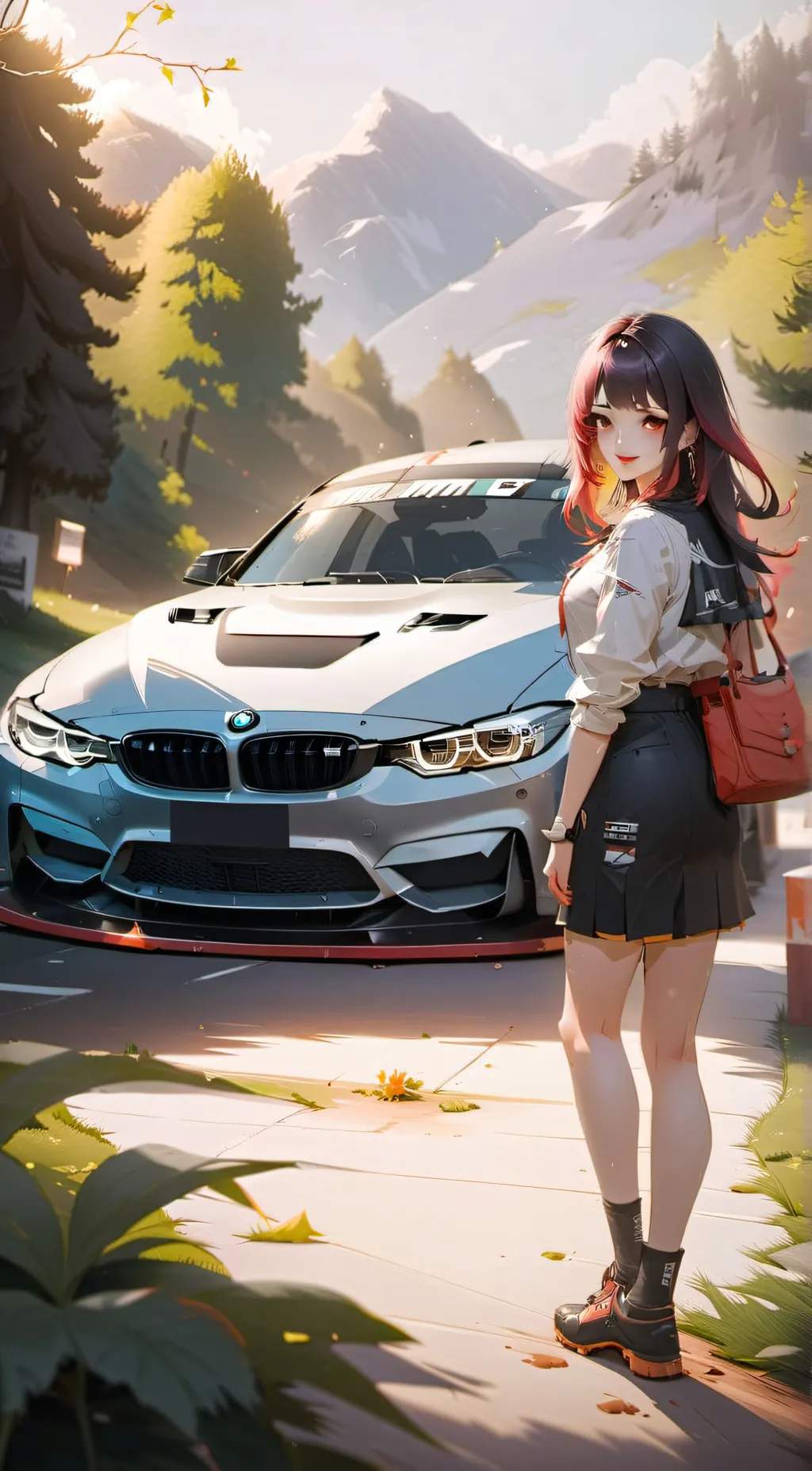 ai character: Misty background