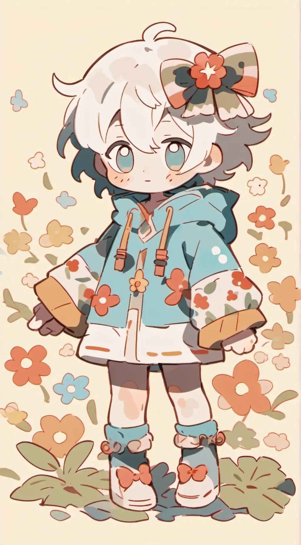 ai character: Smilling Critters background