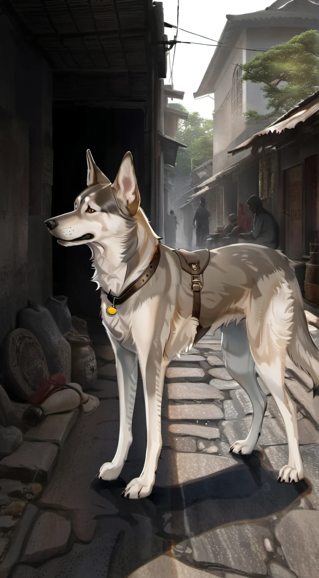 ai character: Tramp background