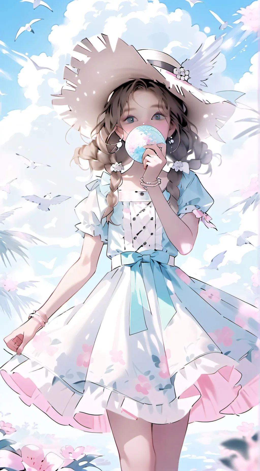 ai character: lucy background