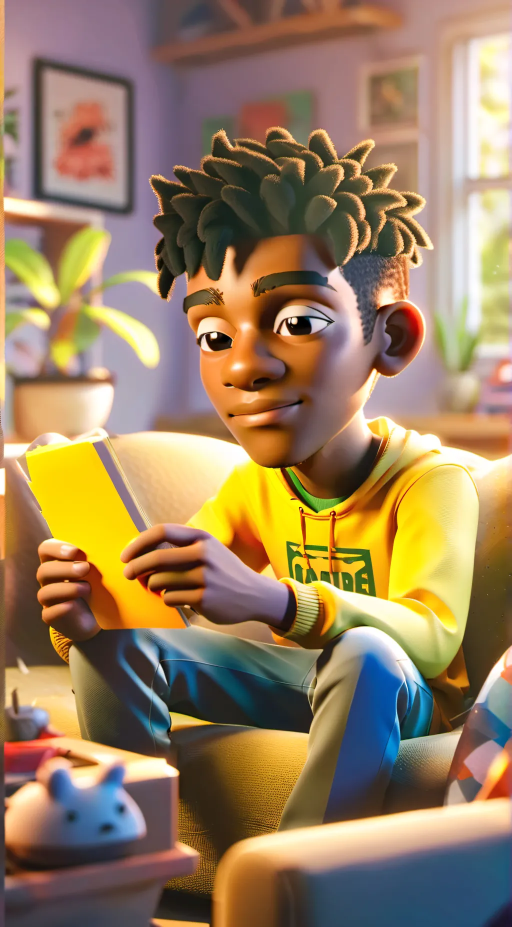 ai character: Cj background