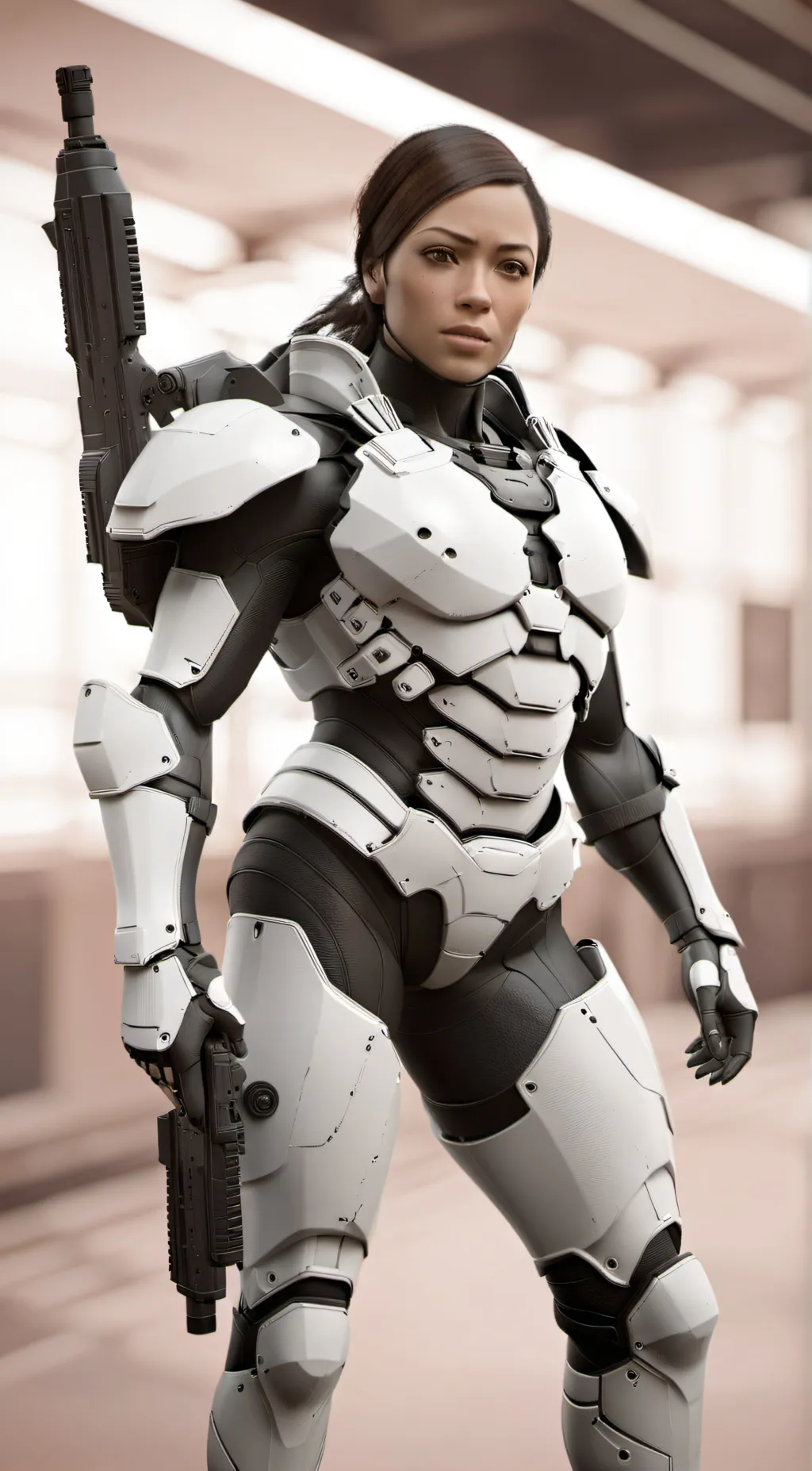 ai character: Sarah (Halo) background