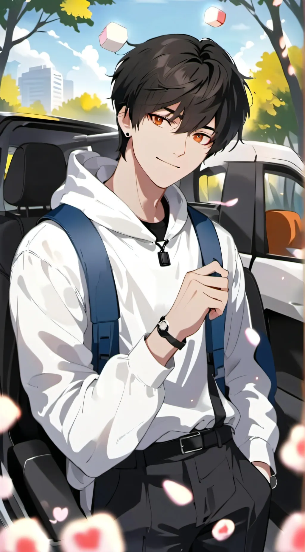 ai character: Jaxy  background