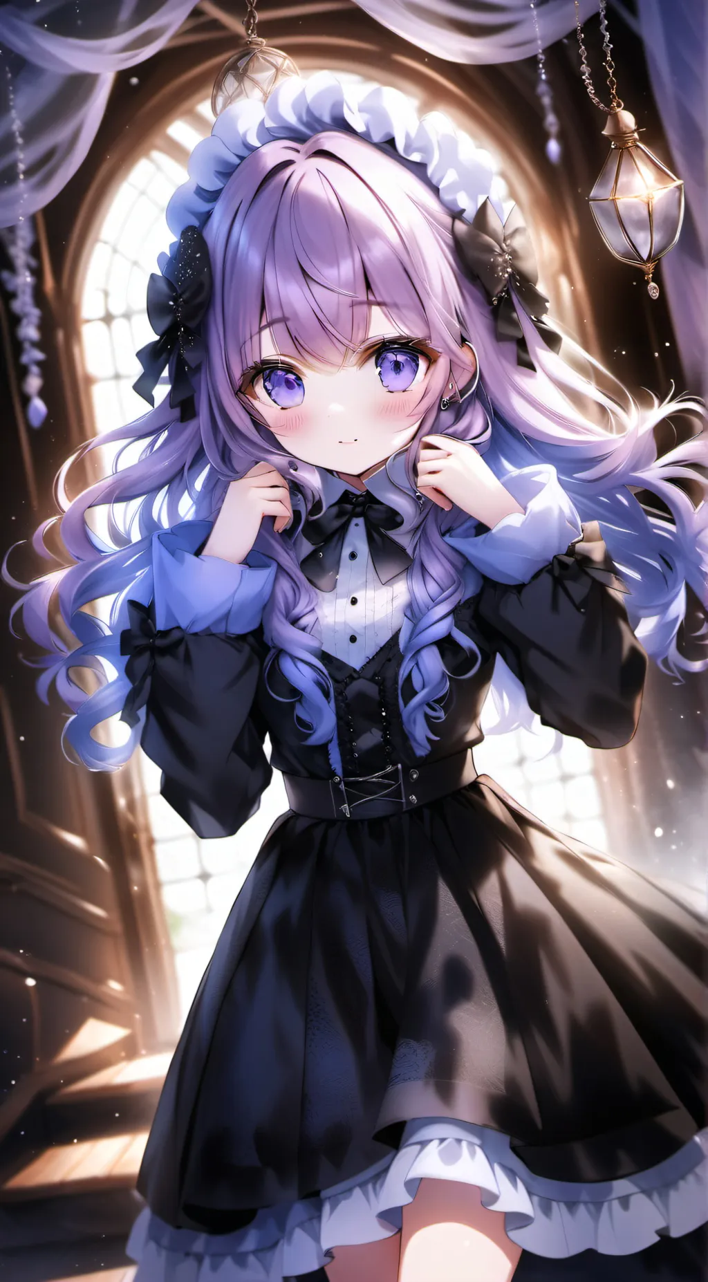 ai character: Luna background