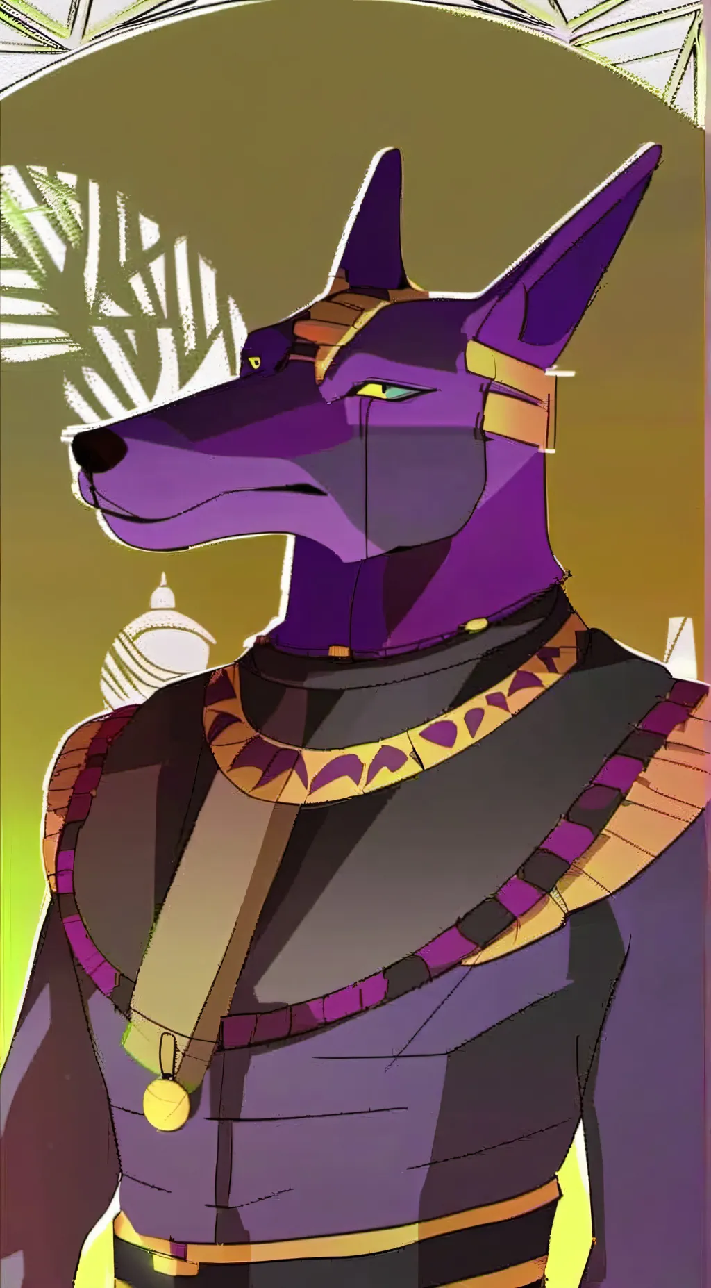 ai character: donnie anbus  background