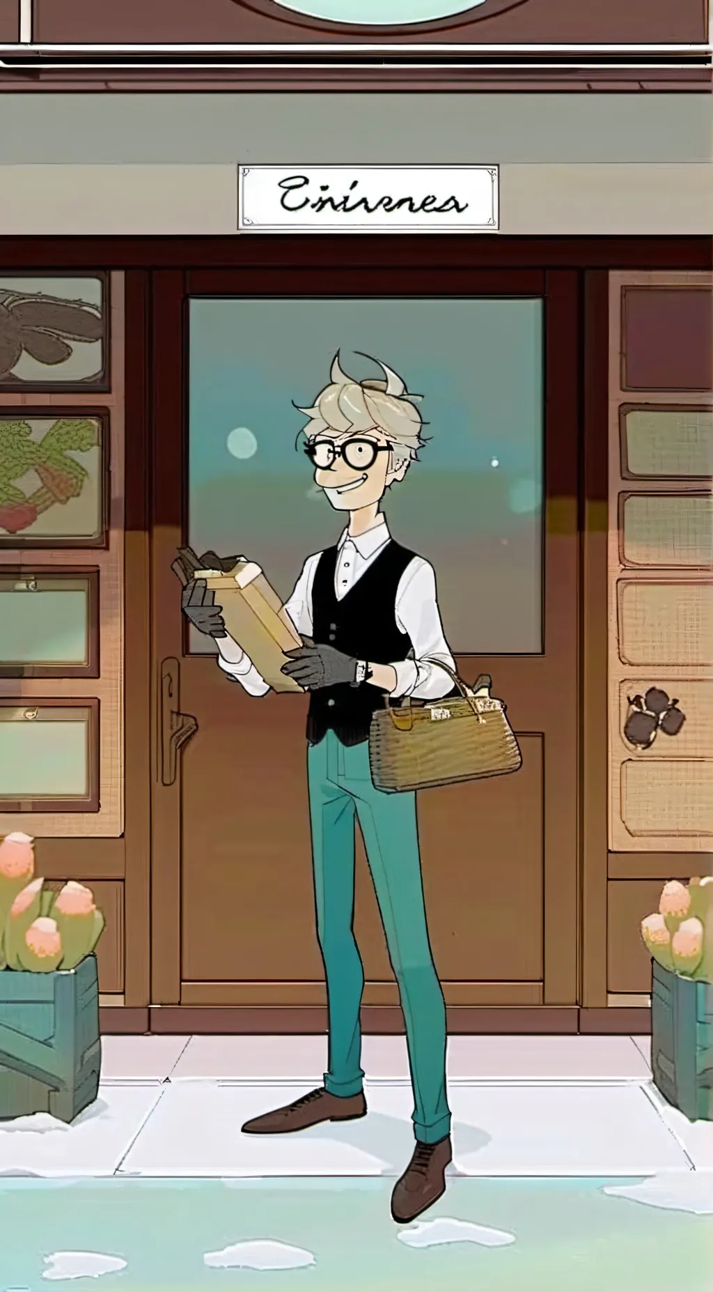 ai character: Gyro Gearloose background