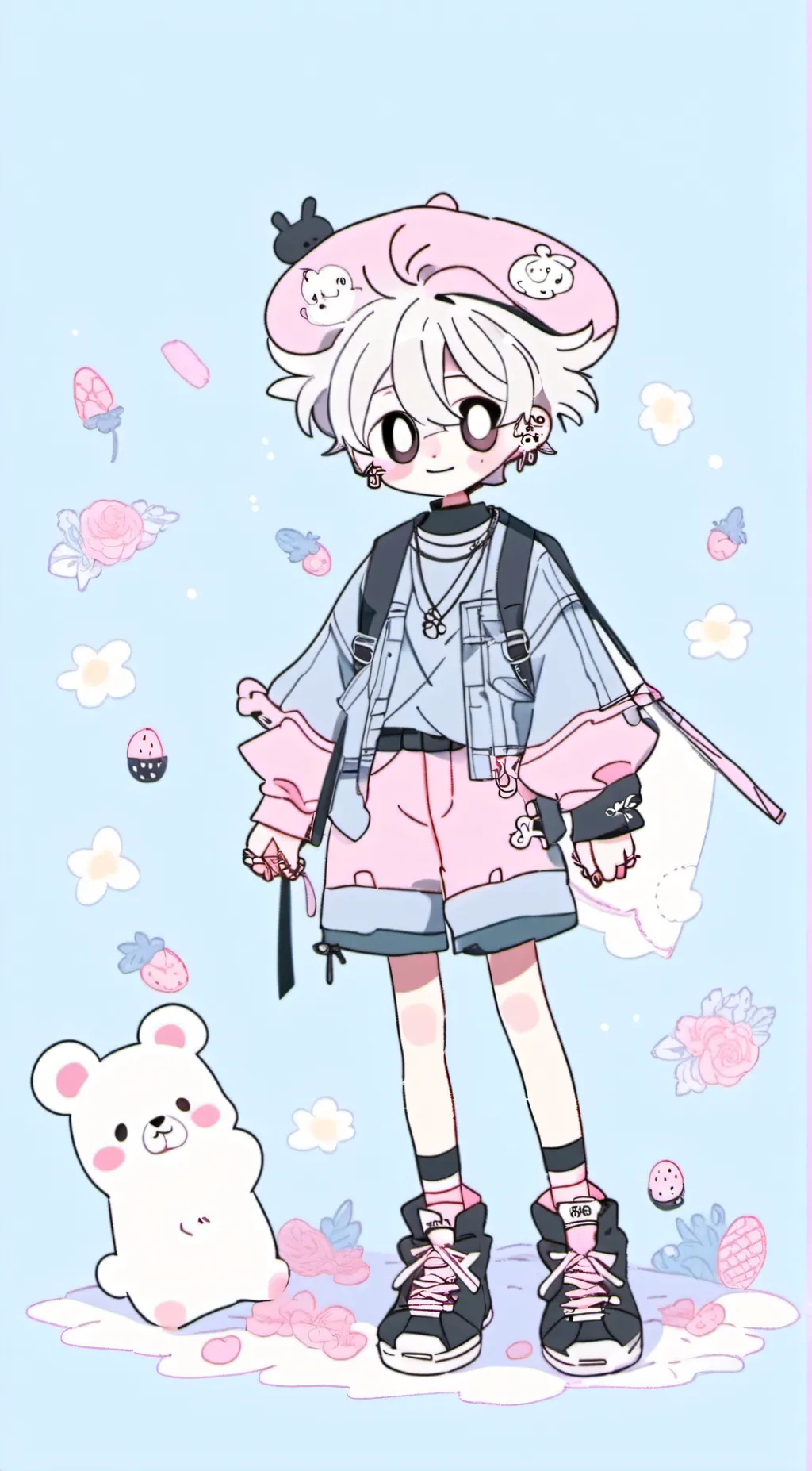 ai character: angel dust  background
