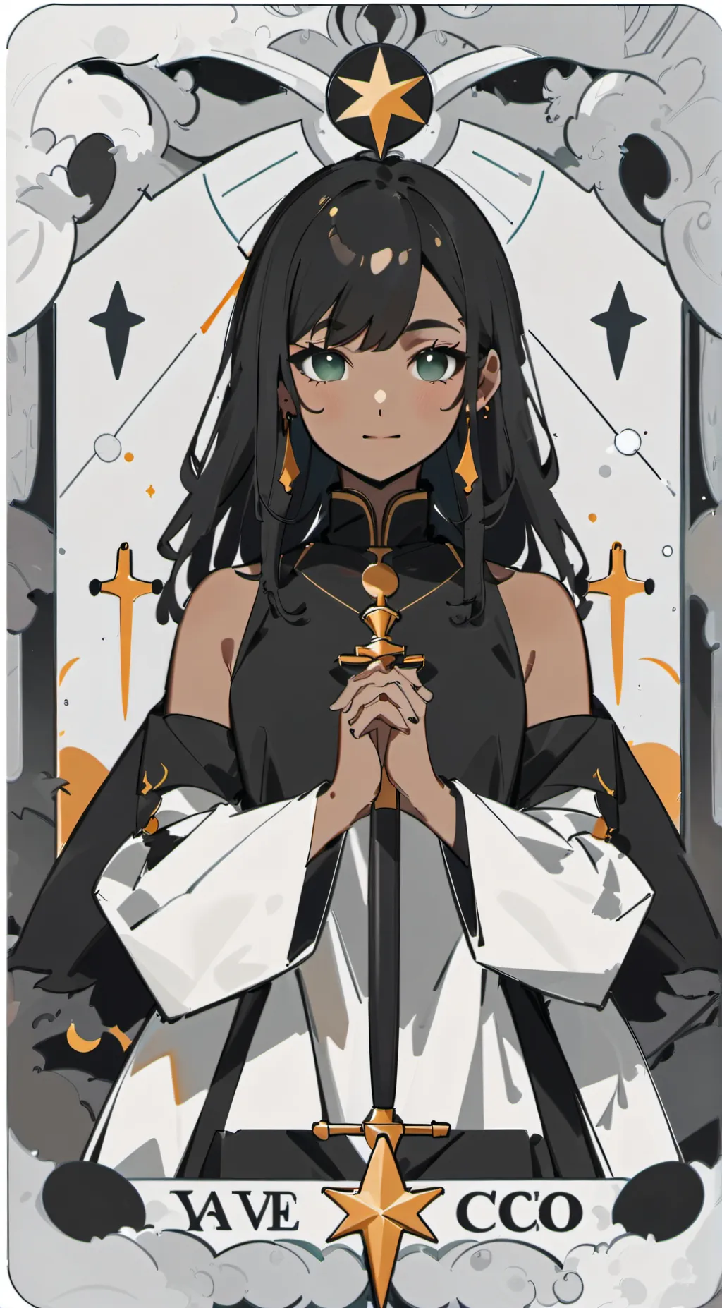 ai character: aaron background