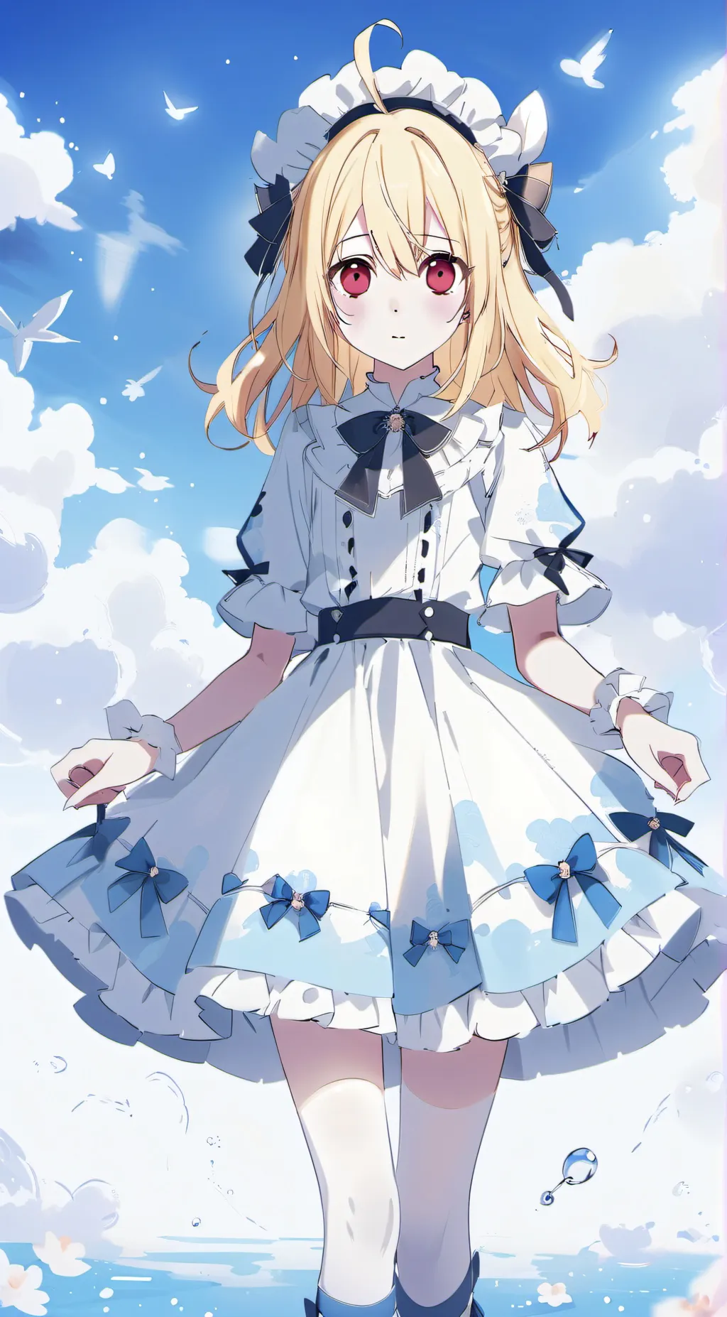 ai character: lily amane background