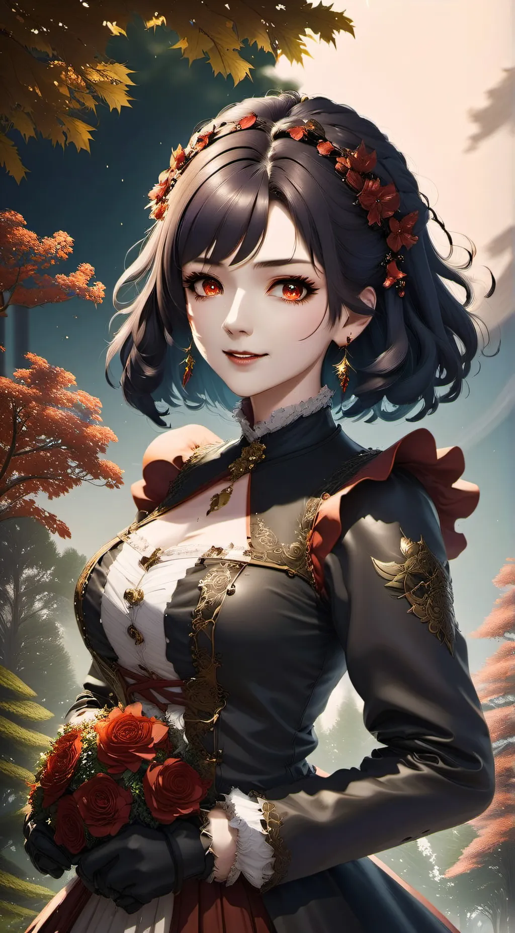 ai character: Karin Maaka background