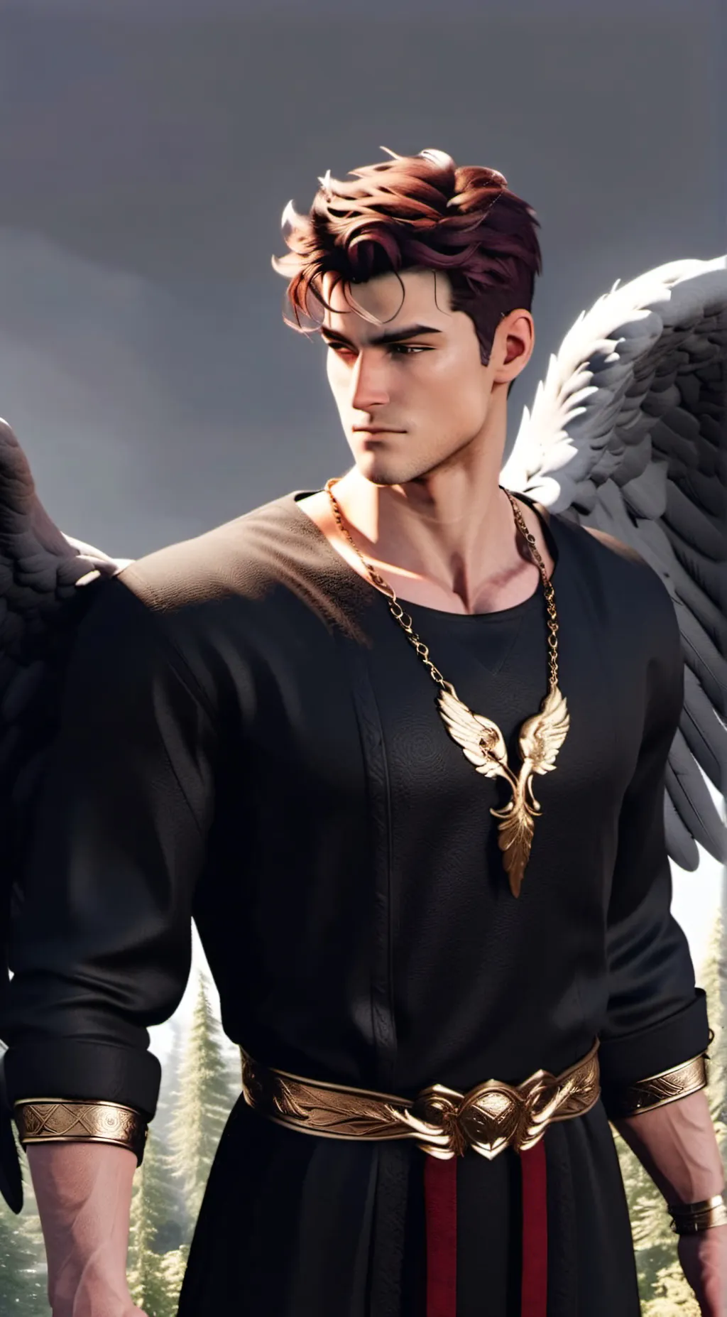 ai character: Cedric Montfort background