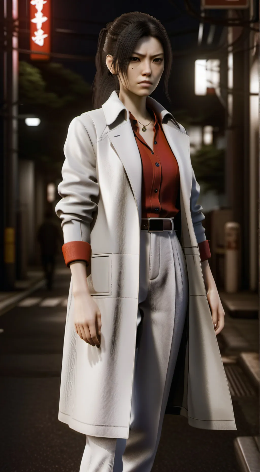 ai character: Kazumi Kiryu background