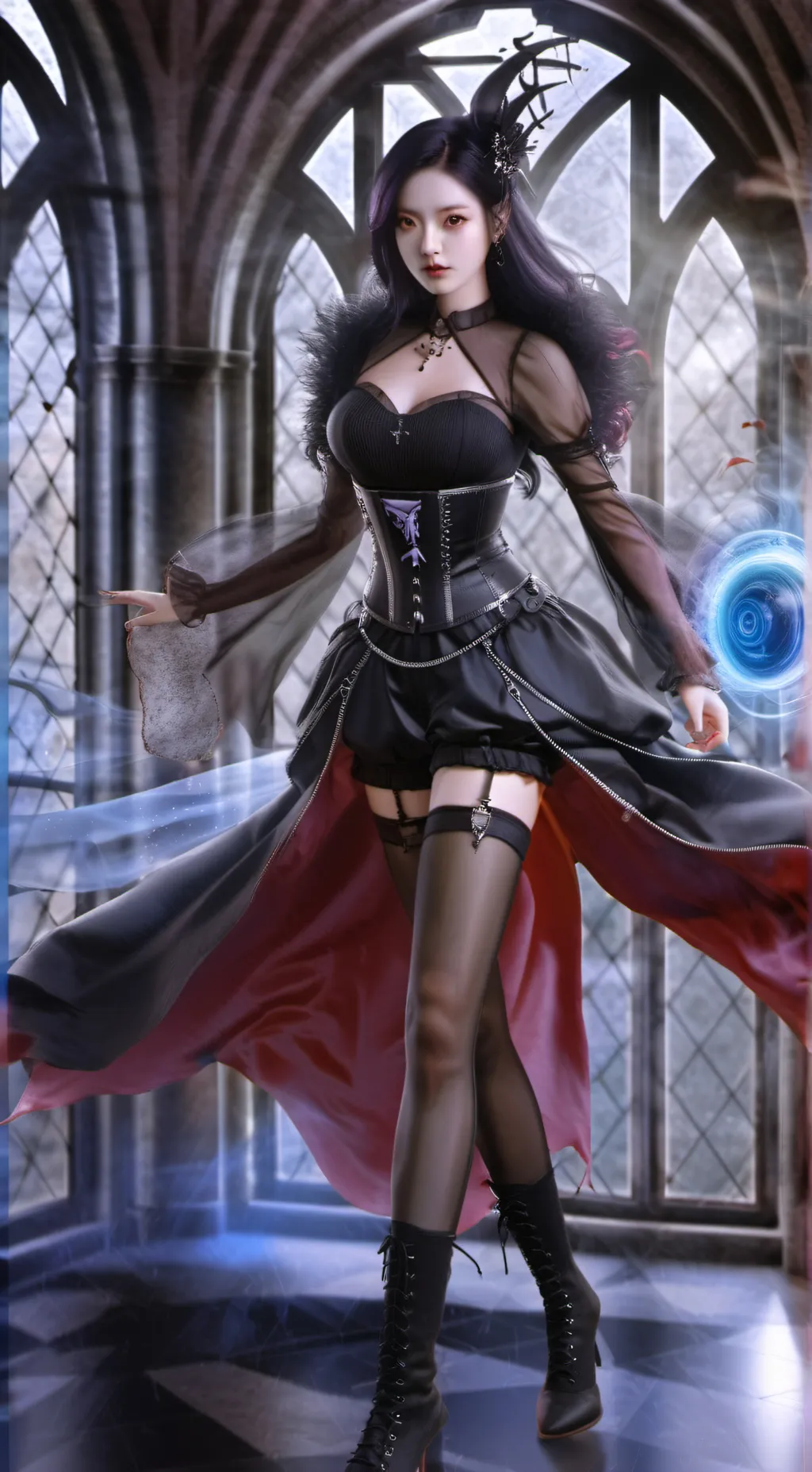 ai character: Sea ha background
