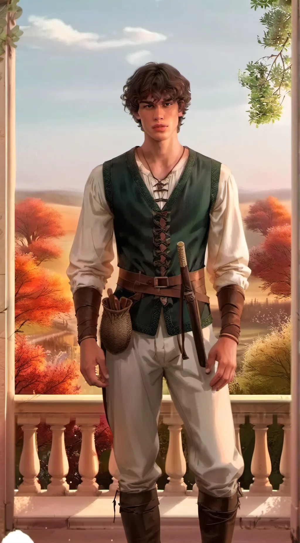 ai character: narnia background