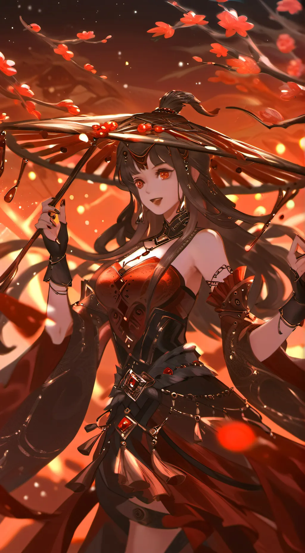 ai character: crimson-1/Rebecca  background