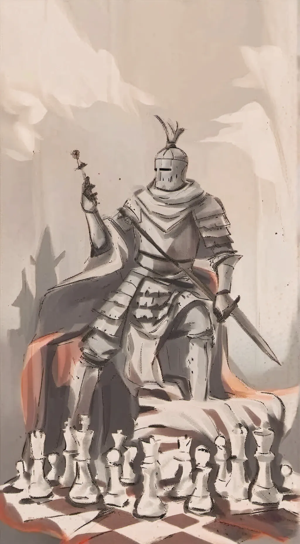 ai character: The Knight background