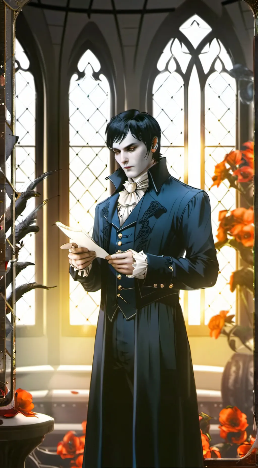 ai character: Barnabas Collins background