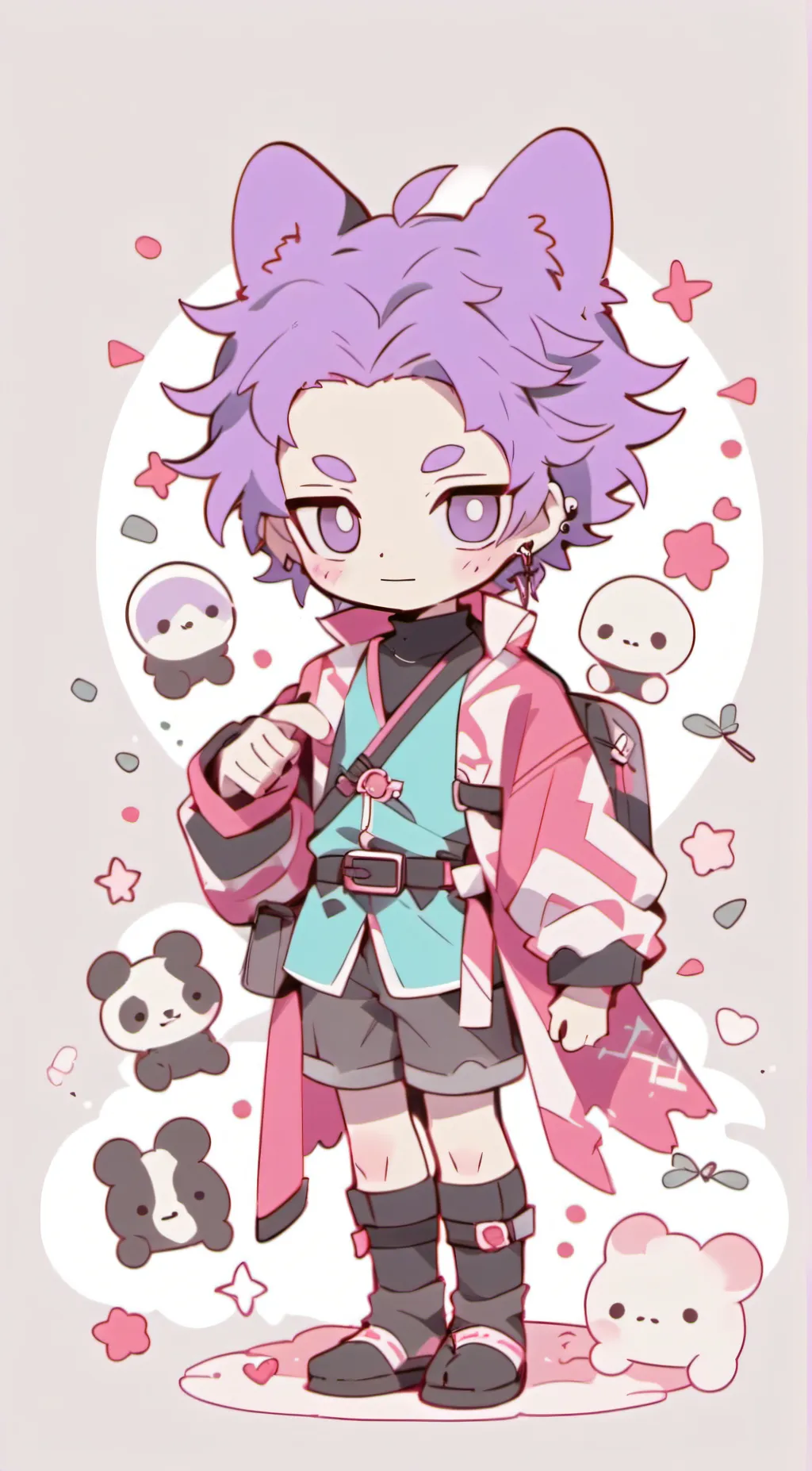 ai character: Hitoshi Shinsou background