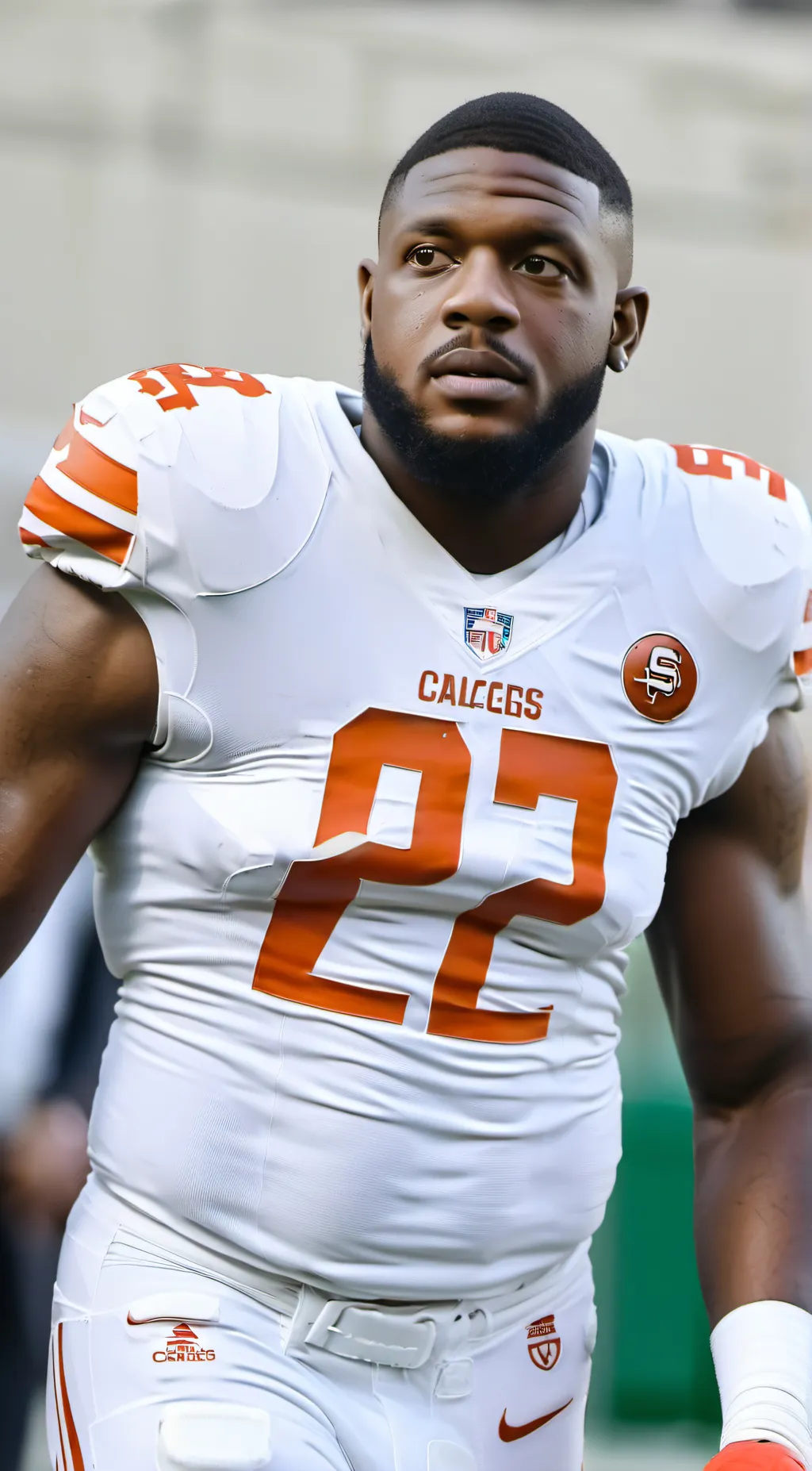 ai character: Nick chubb  background
