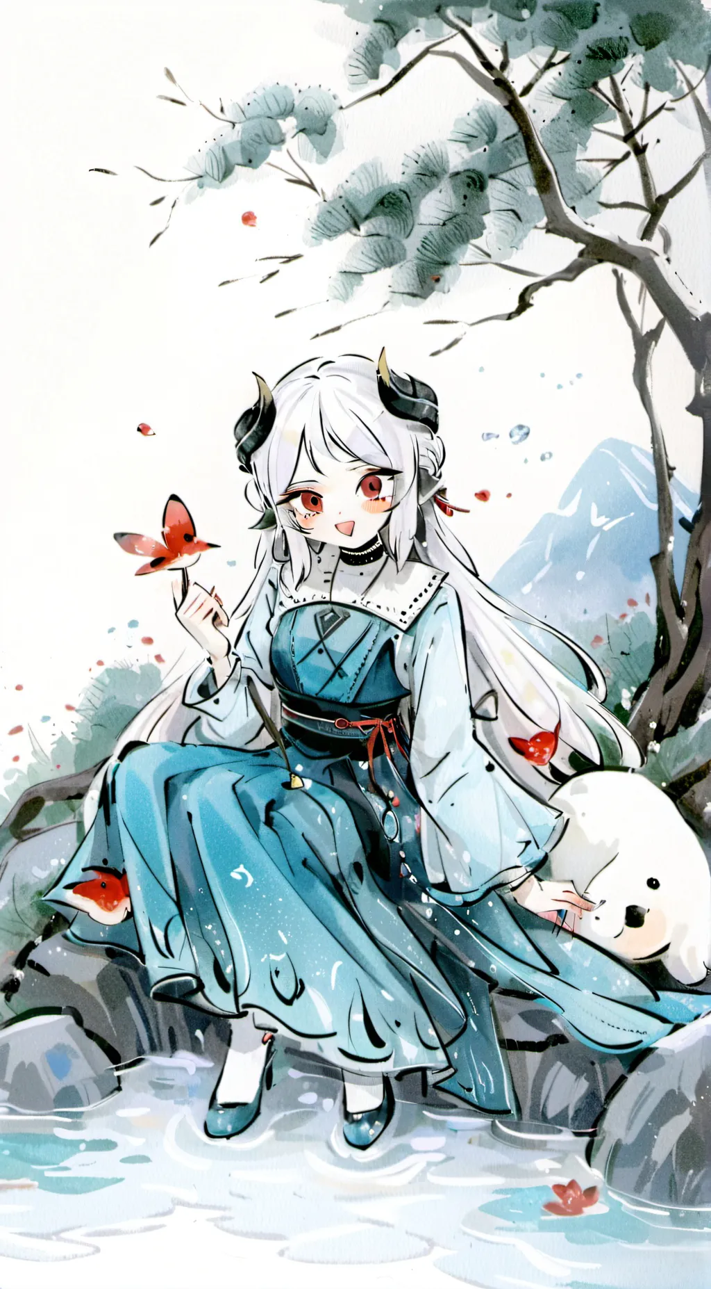 ai character: Nami background