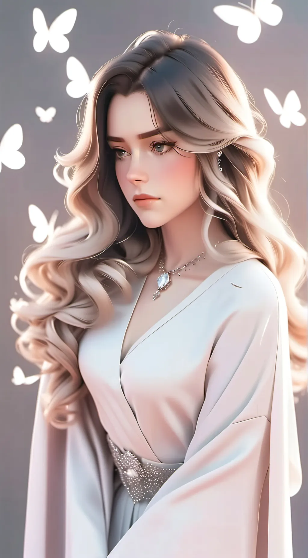 ai character: Hailey background
