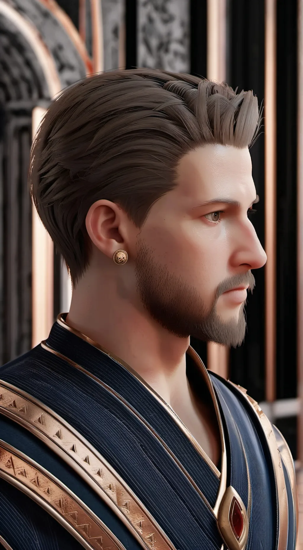ai character: Zeus background