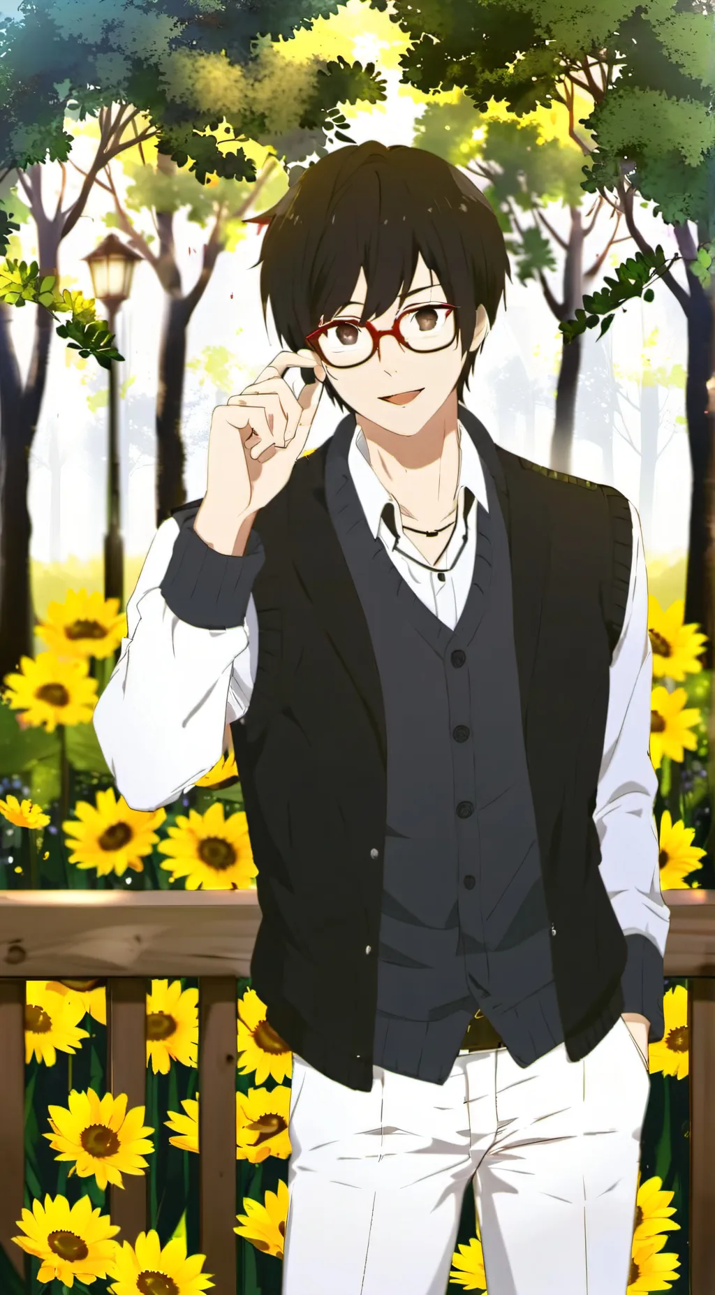 ai character: braiden  background