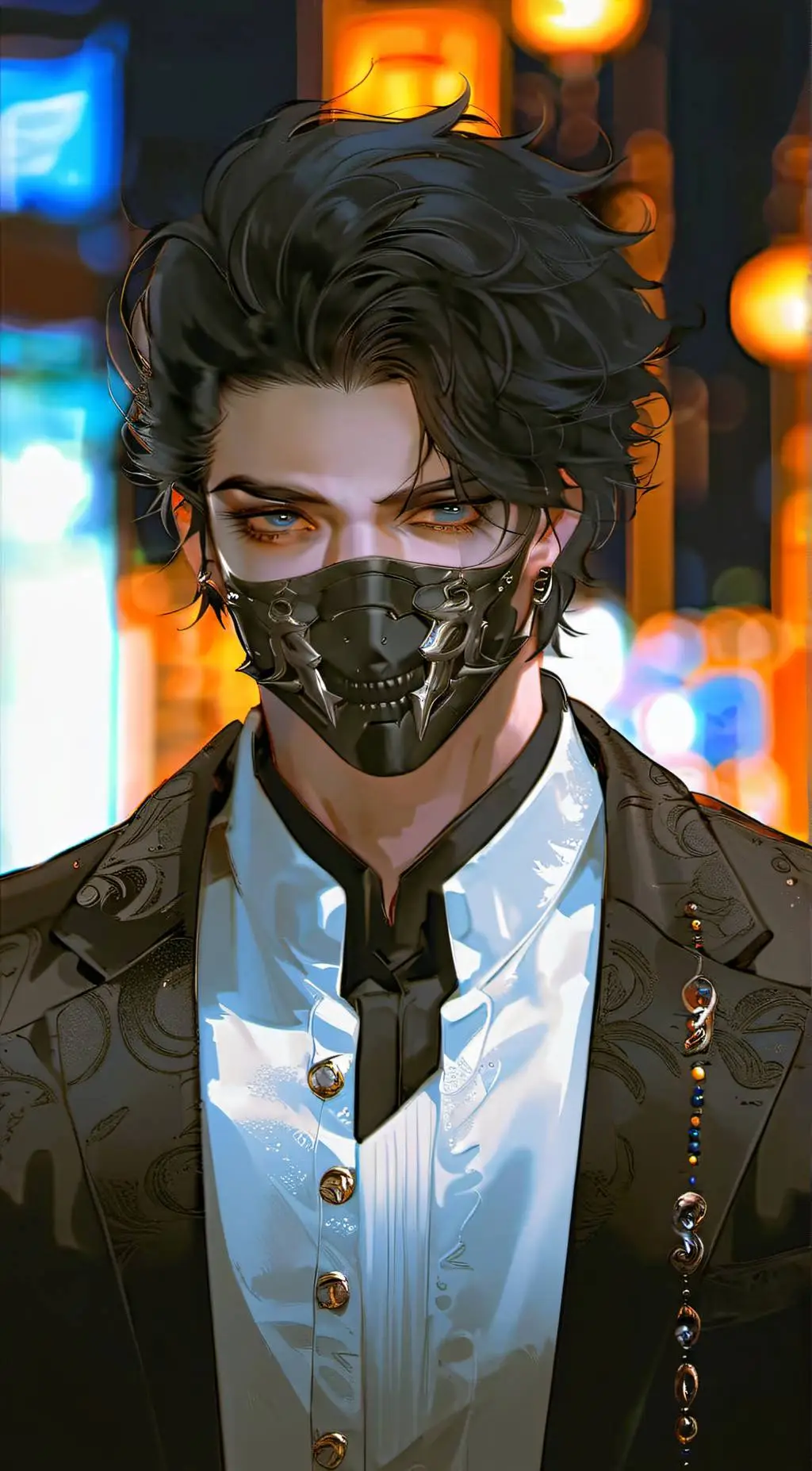 ai character: Raven background