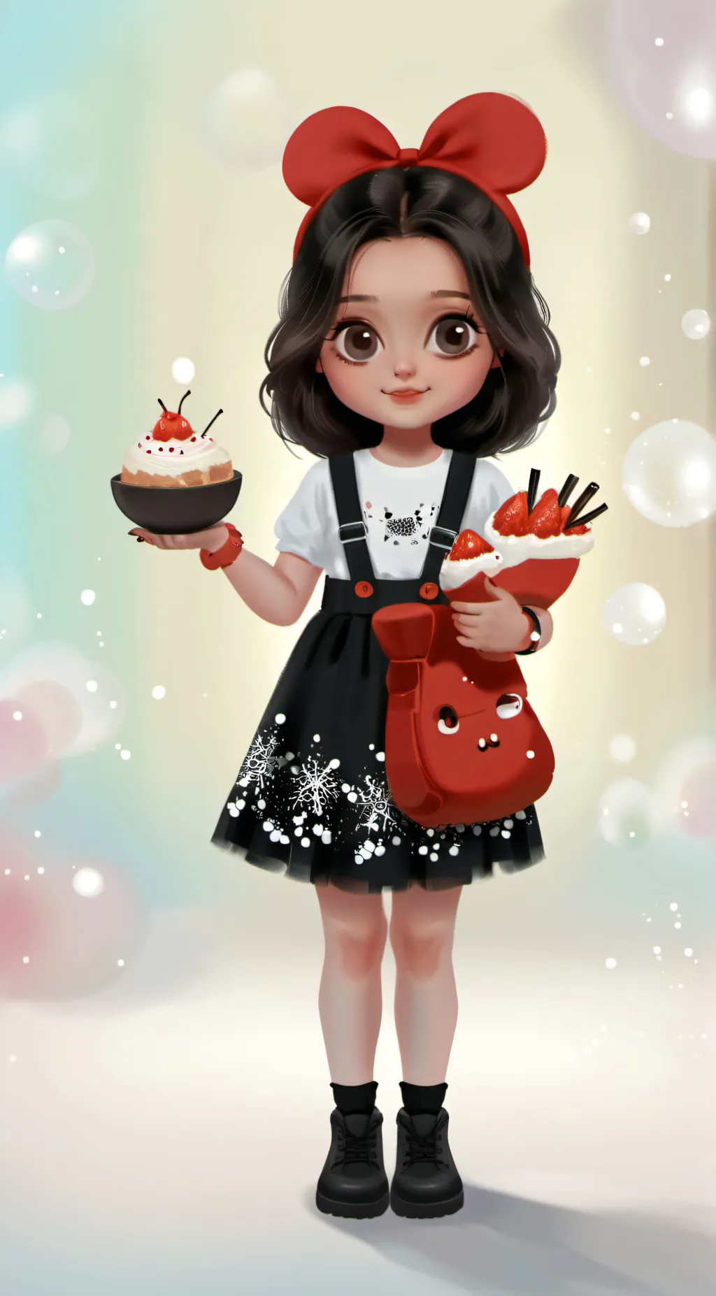 ai character: Anna background