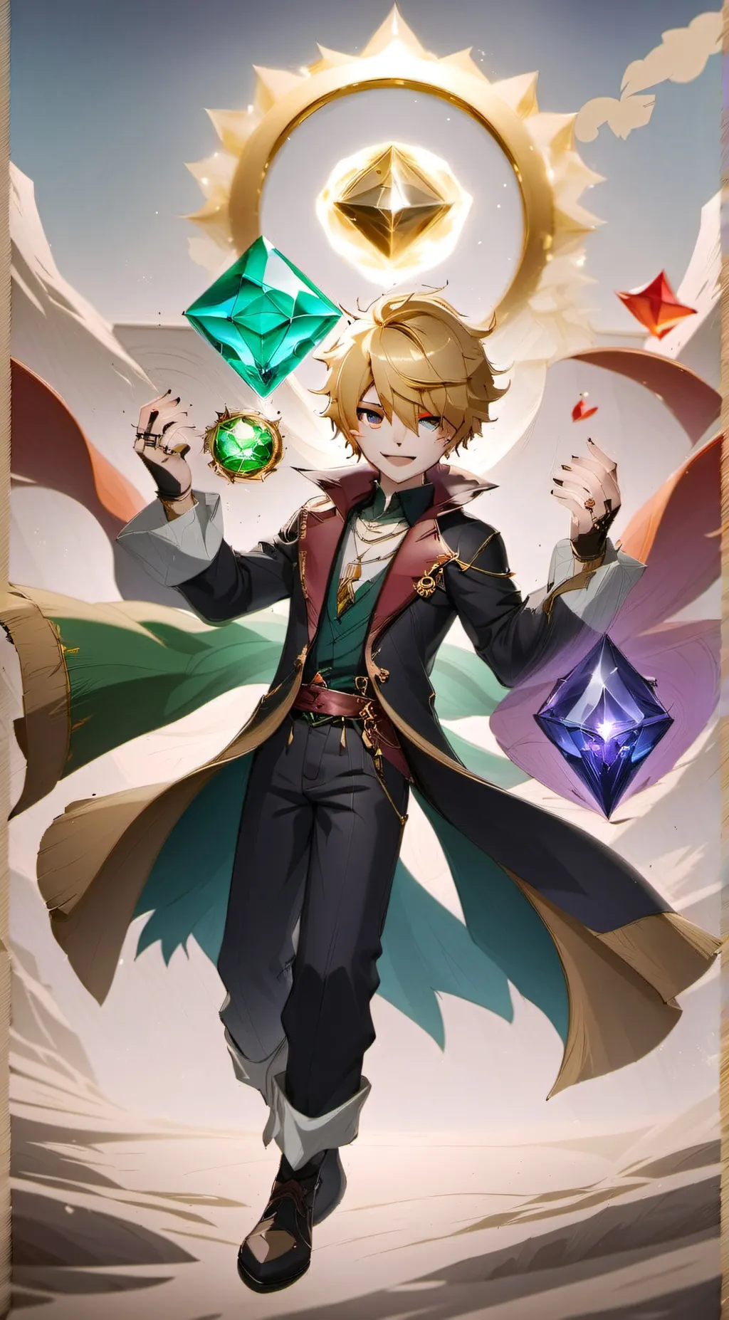 ai character: Hunter background