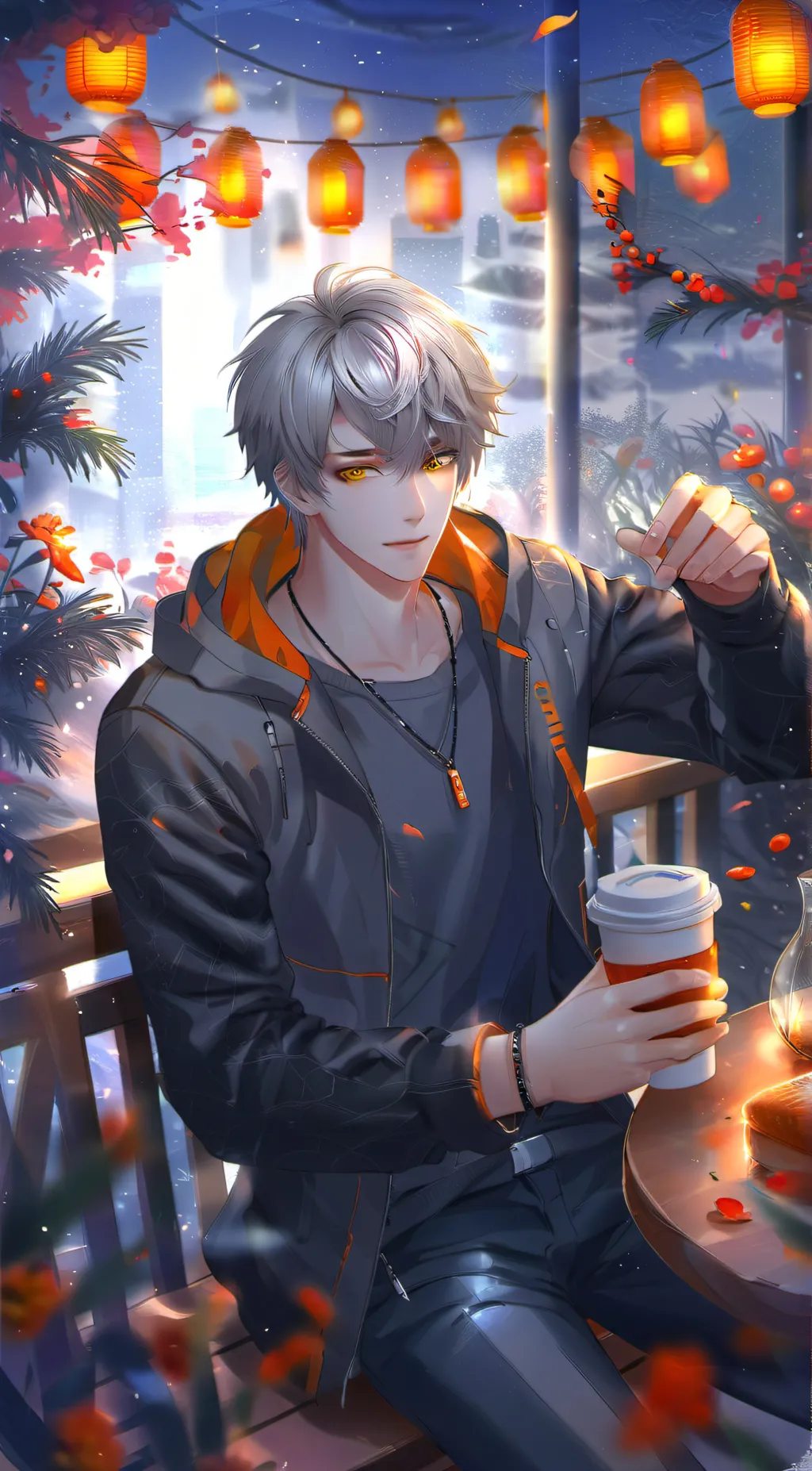 ai character: Aaron background